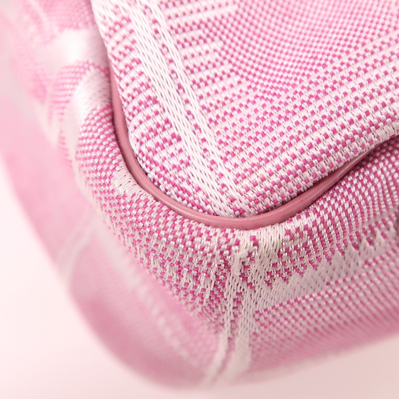 CHANEL 帆布Shoulder Bag銀扣手挽肩背兩用袋