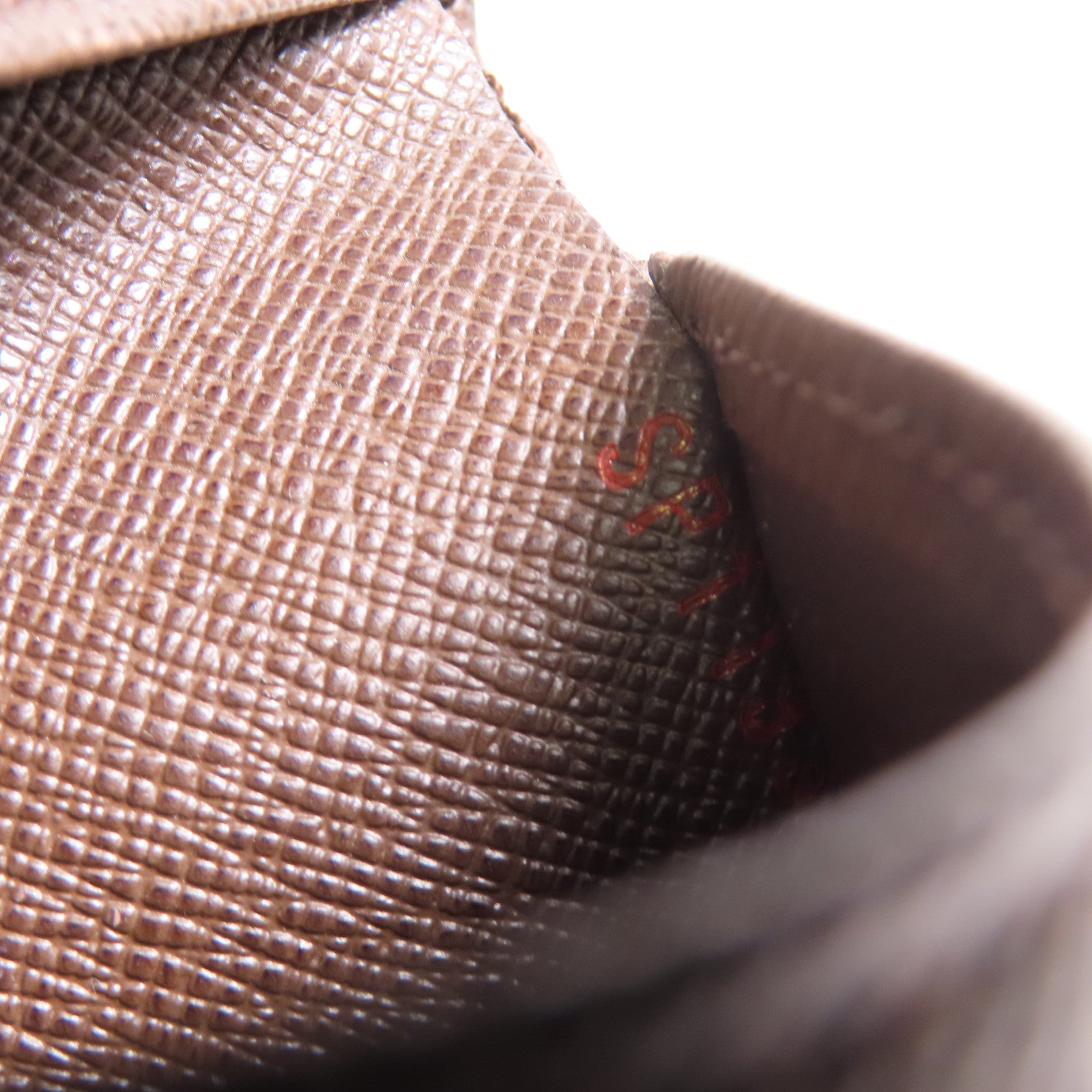 LOUIS VUITTON 【激減優惠】Damier Porte Monnaie Viennois金扣短錢包