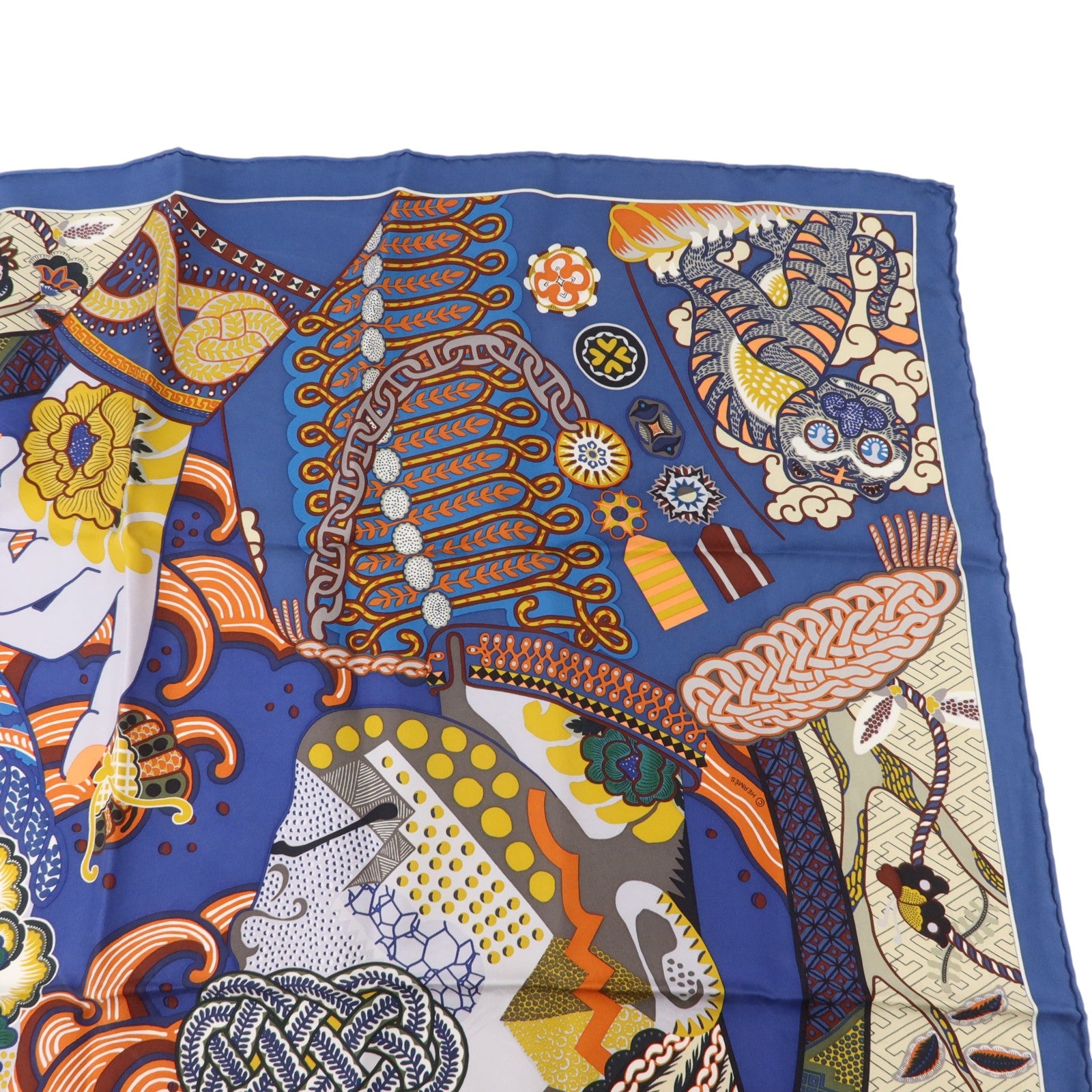 HERMES 絲質Scarf 90X90絲巾
