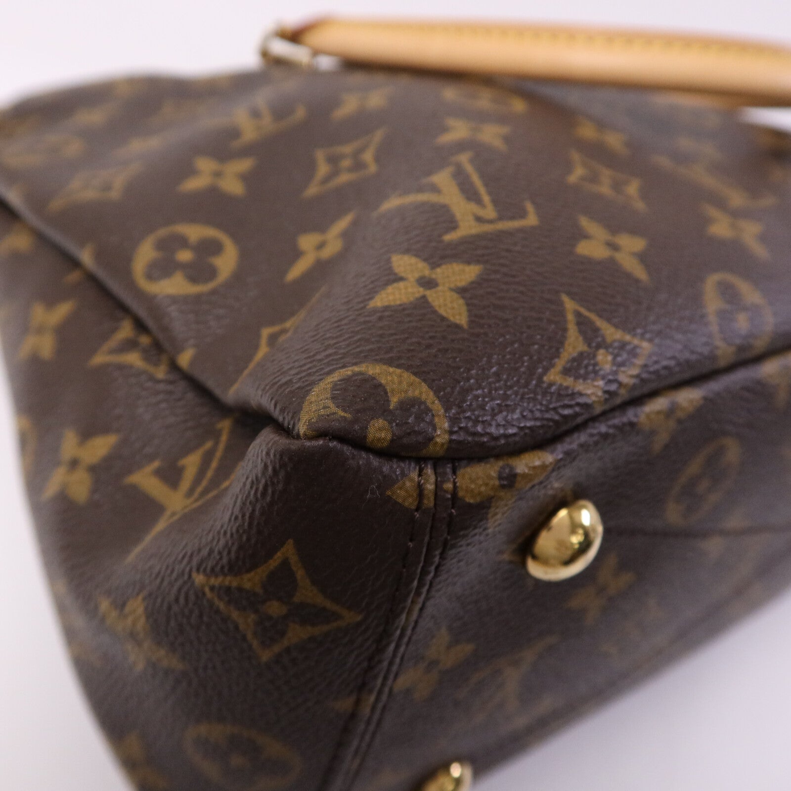 LOUIS VUITTON Monogram Pallas MM金扣手挽肩背兩用袋