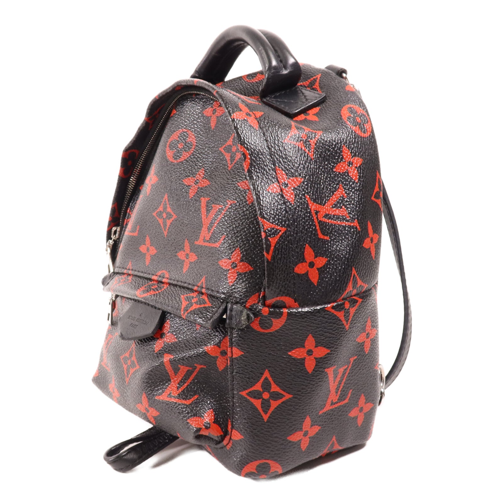 LOUIS VUITTON 【激減優惠】Monogram Palm Springs Mini銀扣背包