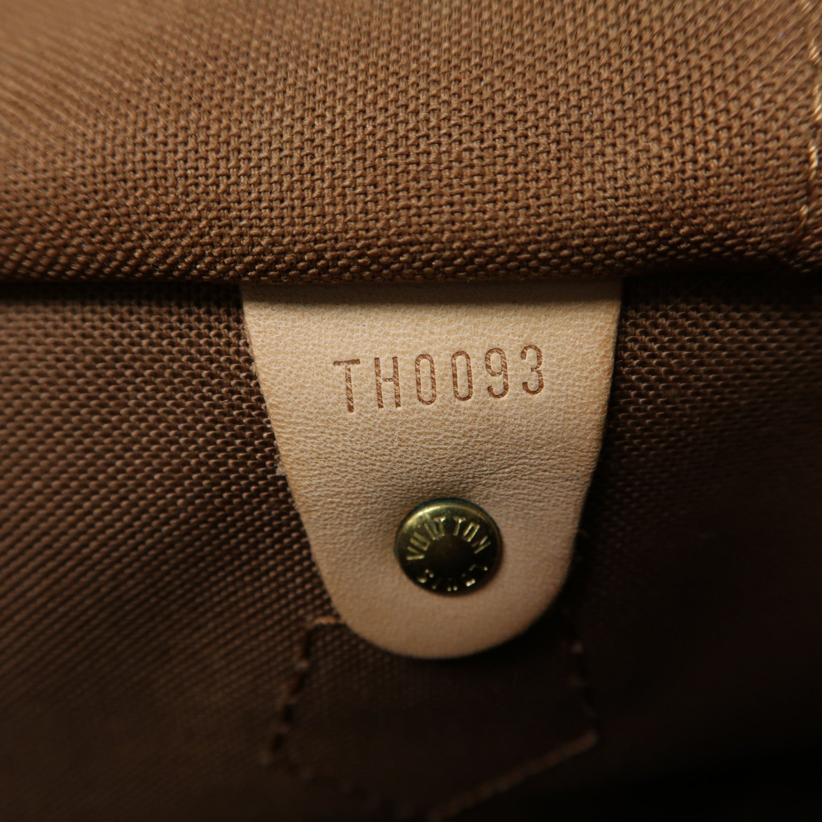 LOUIS VUITTON Monogram Speedy 30金扣手挽袋啡色