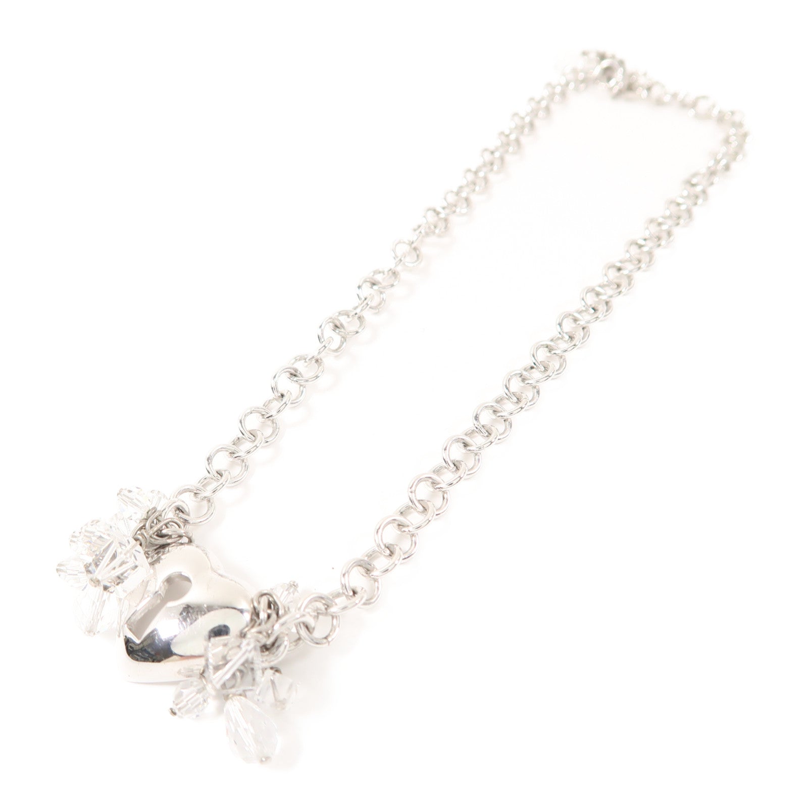 Dior PVC/金屬Necklace項鍊銀色