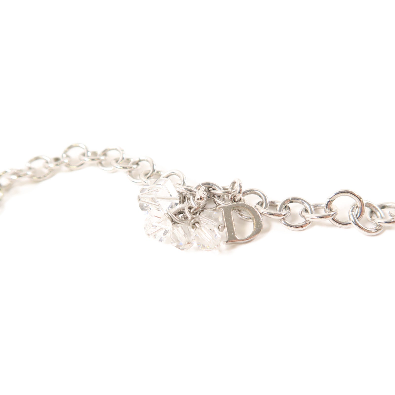 Dior PVC/金屬Necklace項鍊銀色