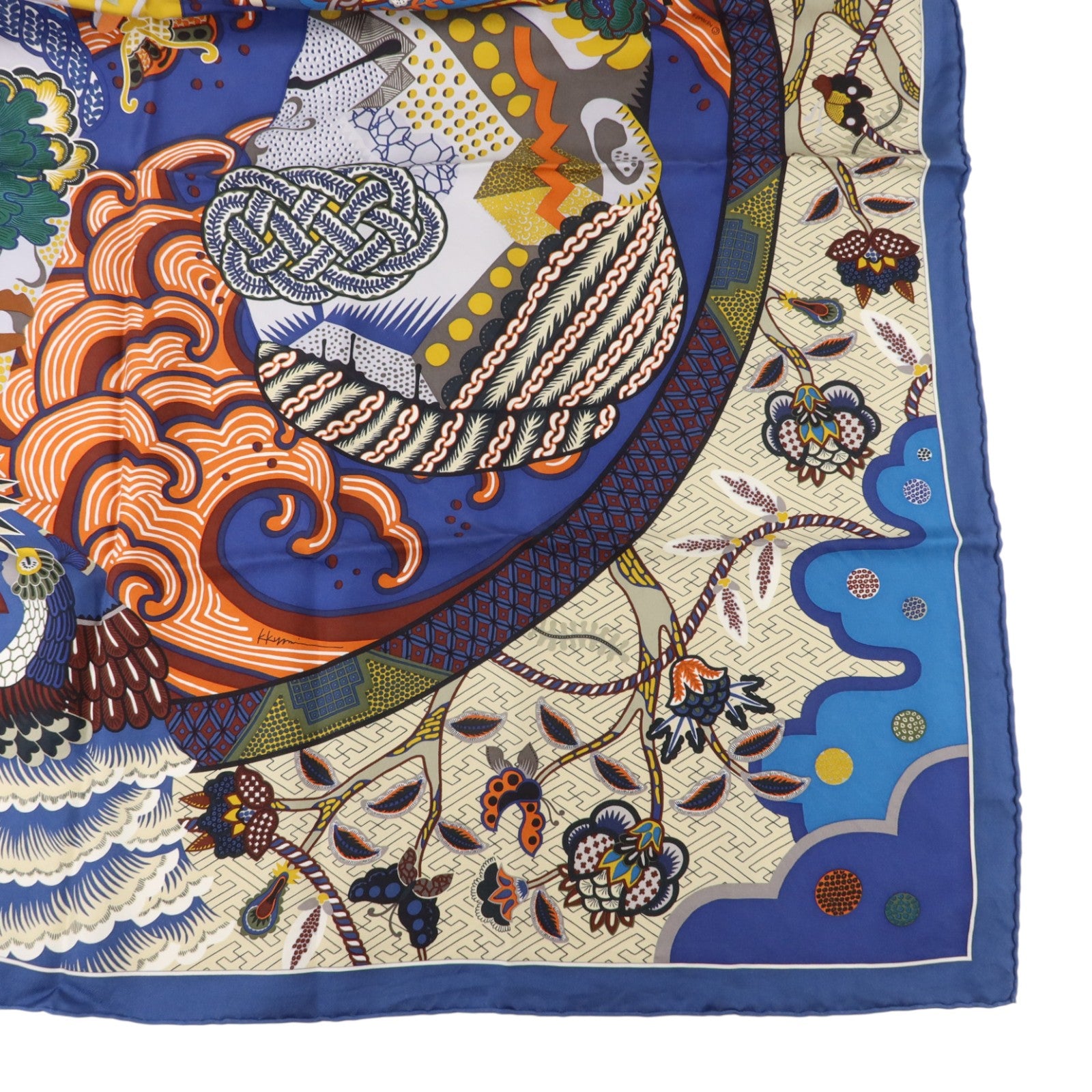 HERMES 絲質Scarf 90X90絲巾
