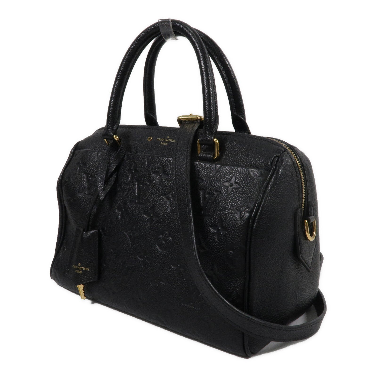 LOUIS VUITTON Monogram Empreinte Speedy Bandouliere 25手挽肩背兩用袋