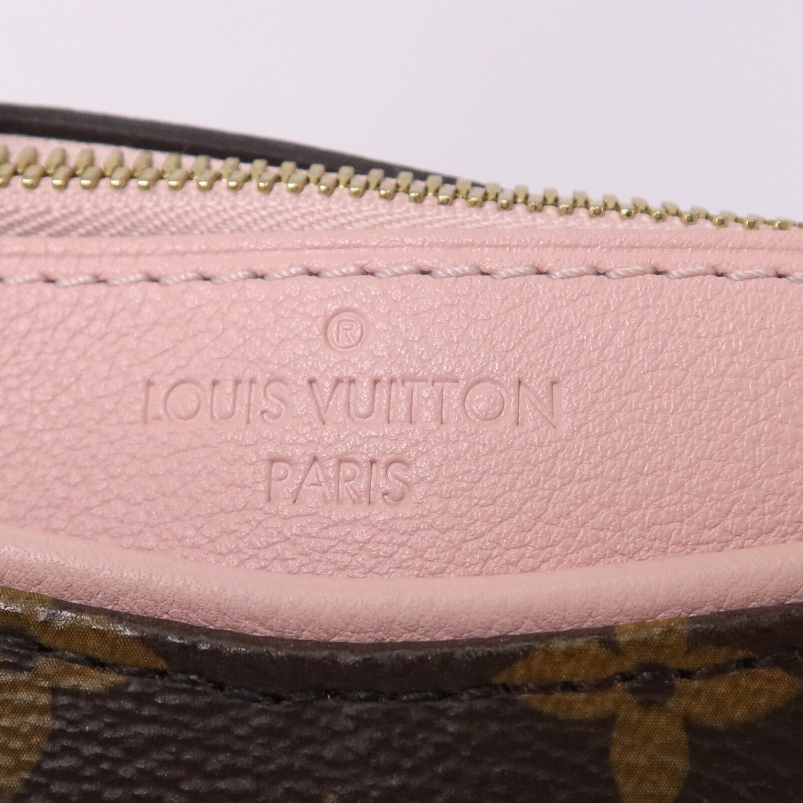 LOUIS VUITTON Monogram Pallas MM金扣手挽肩背兩用袋