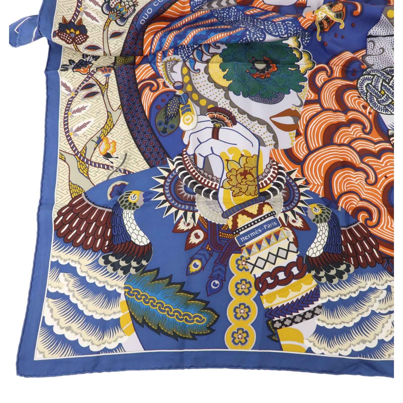 HERMES 絲質Scarf 90X90絲巾