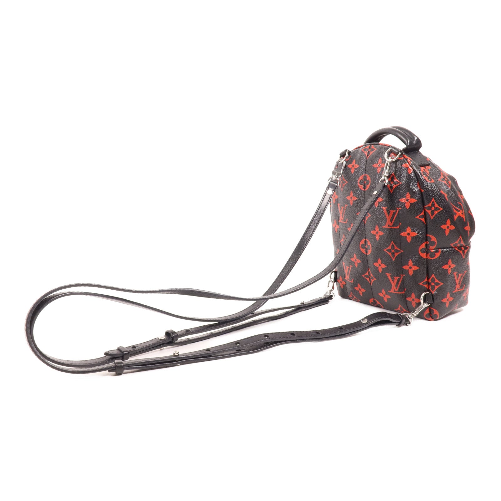 LOUIS VUITTON 【激減優惠】Monogram Palm Springs Mini銀扣背包