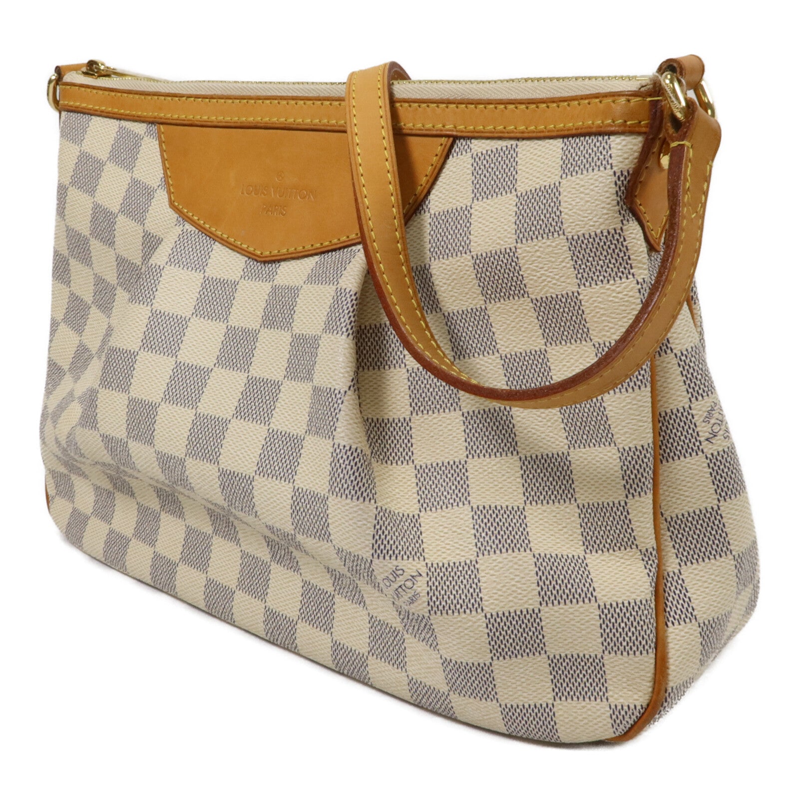 LOUIS VUITTON Damier Azur Siracusa PM肩背袋