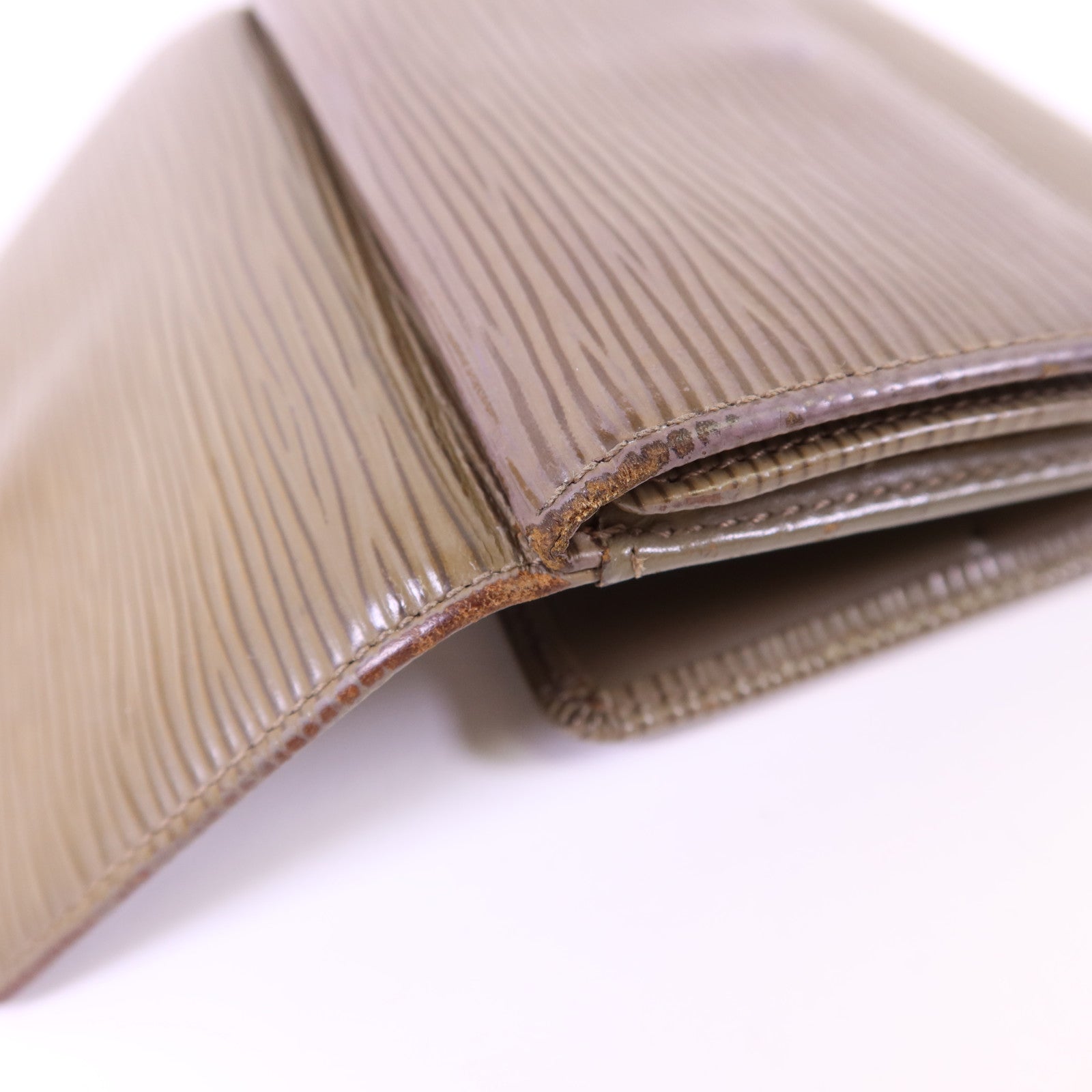 LOUIS VUITTON Epi Trifold Wallet金扣錢包