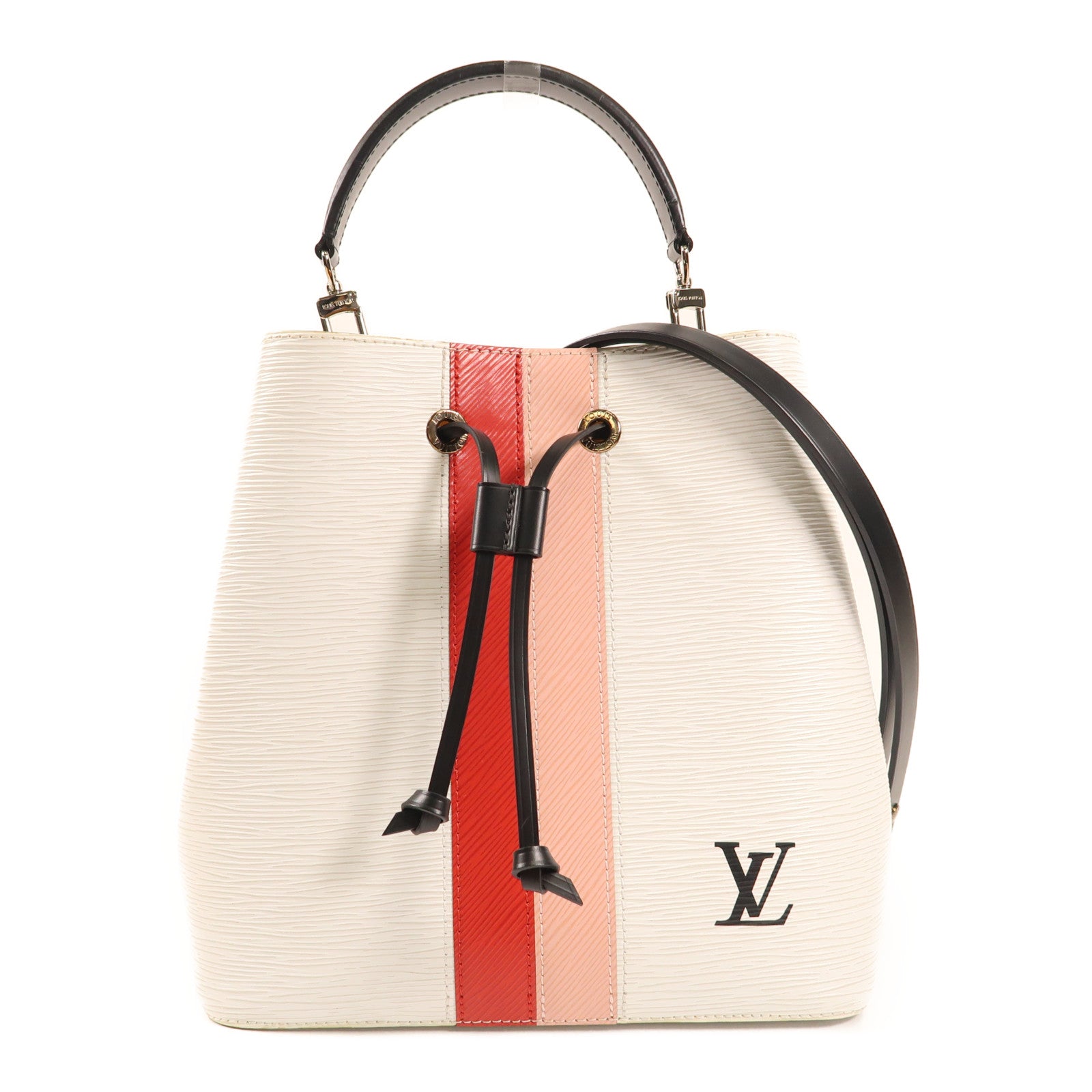 LOUIS VUITTON Epi NeoNoe MM銀扣手挽肩背兩用袋