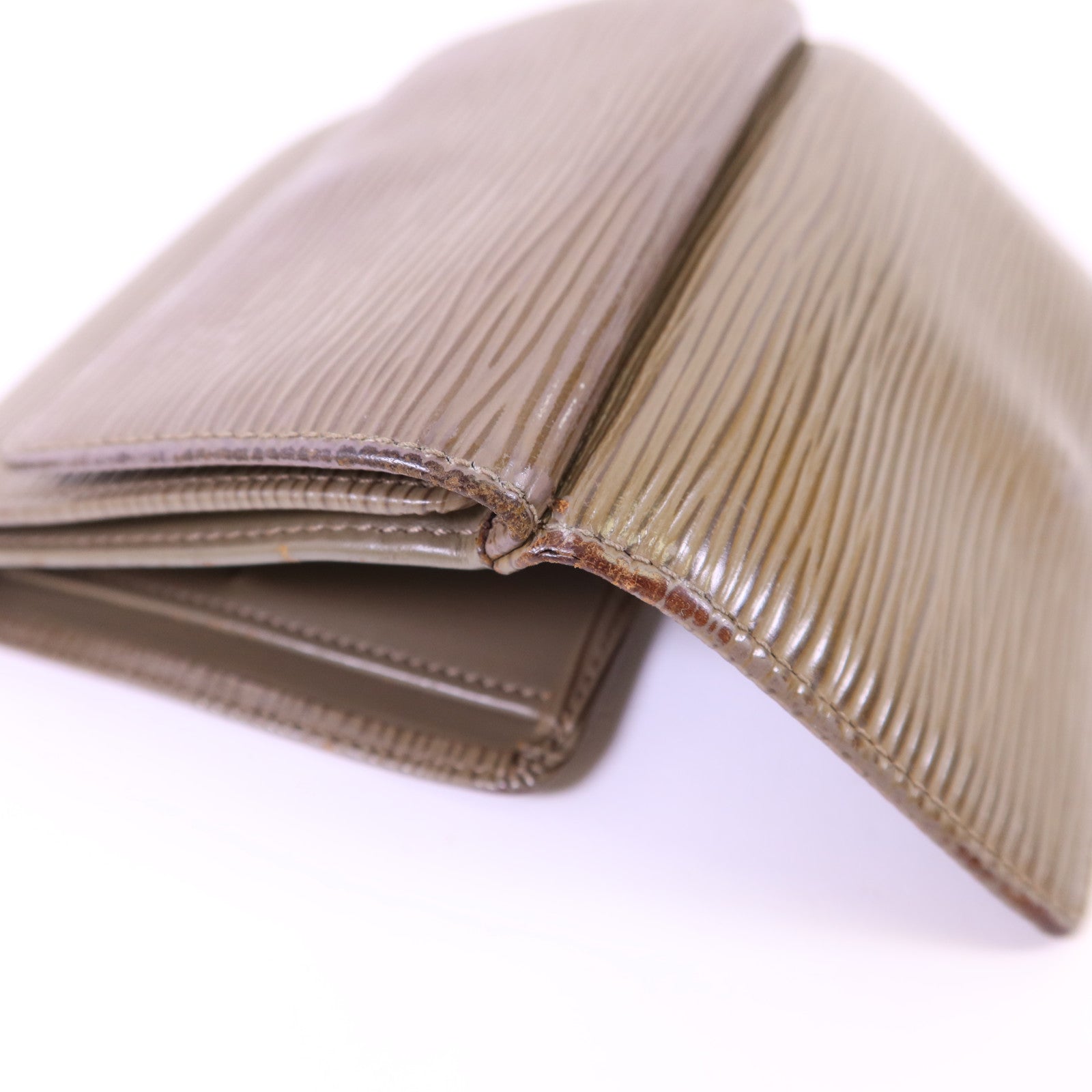 LOUIS VUITTON Epi Trifold Wallet金扣錢包