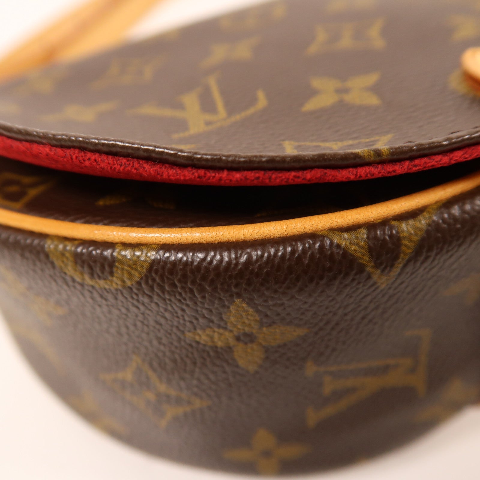LOUIS VUITTON Monogram Tambourine金扣肩背袋