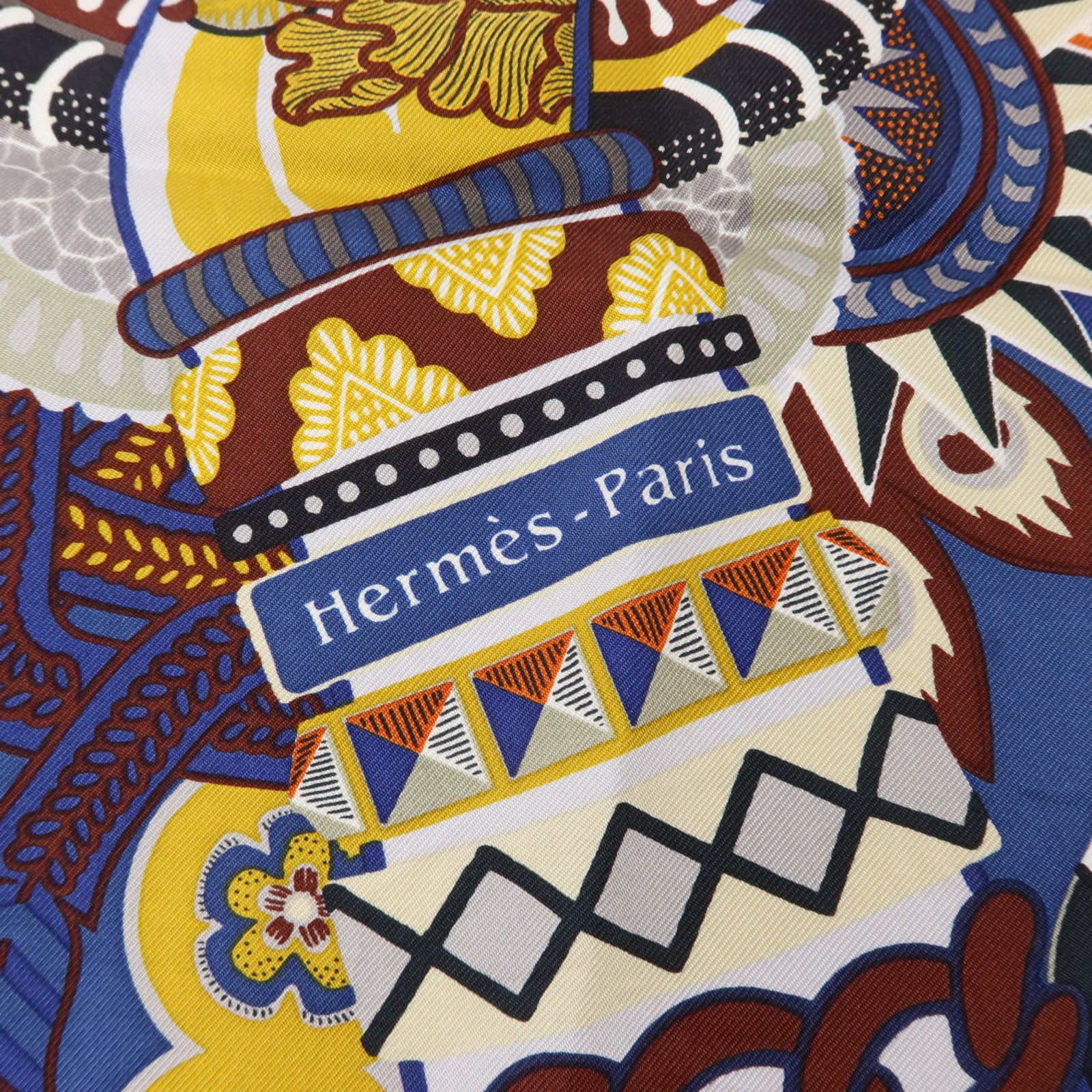 HERMES 絲質Scarf 90X90絲巾