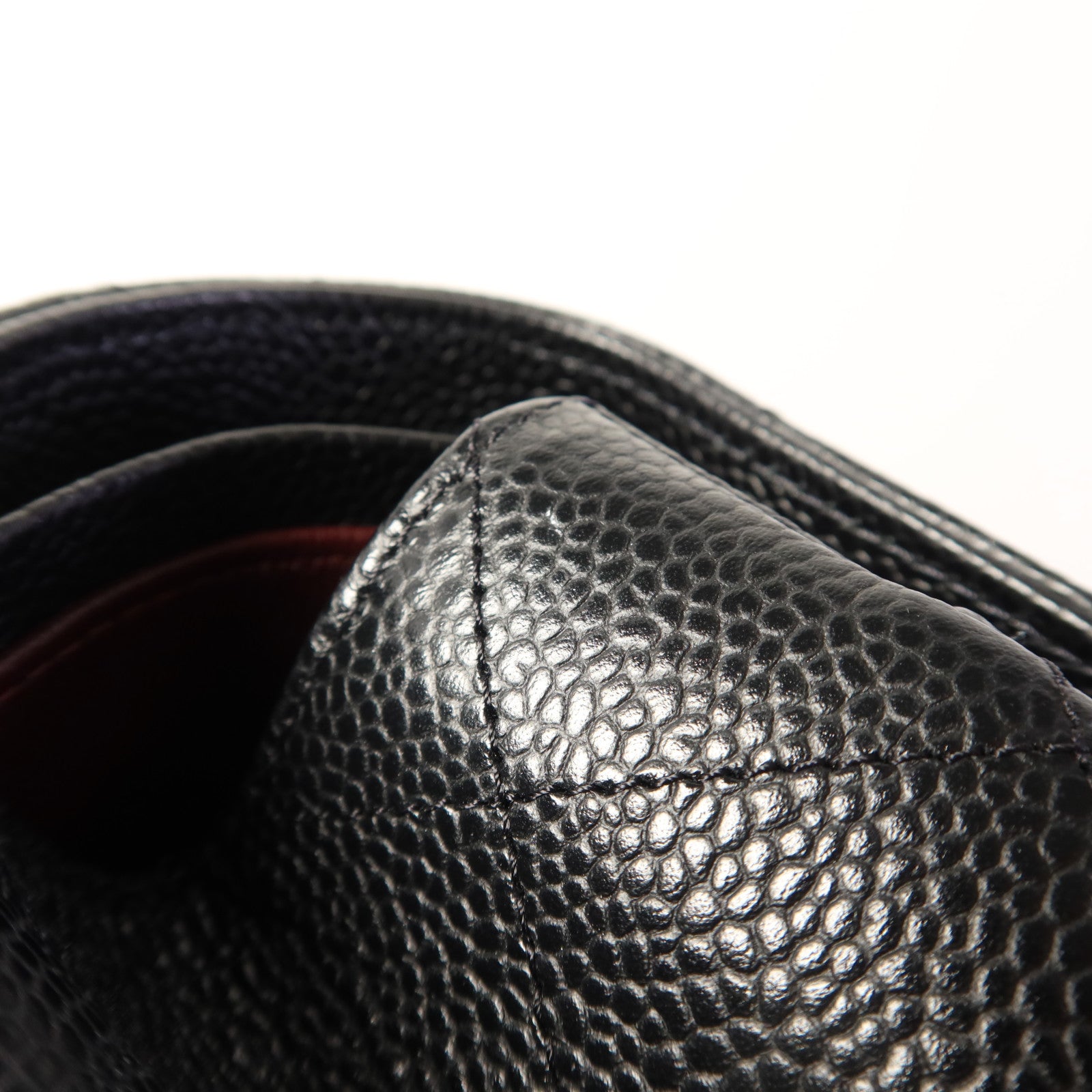 CHANEL 牛皮皮革Large Classic金扣鏈帶肩背袋