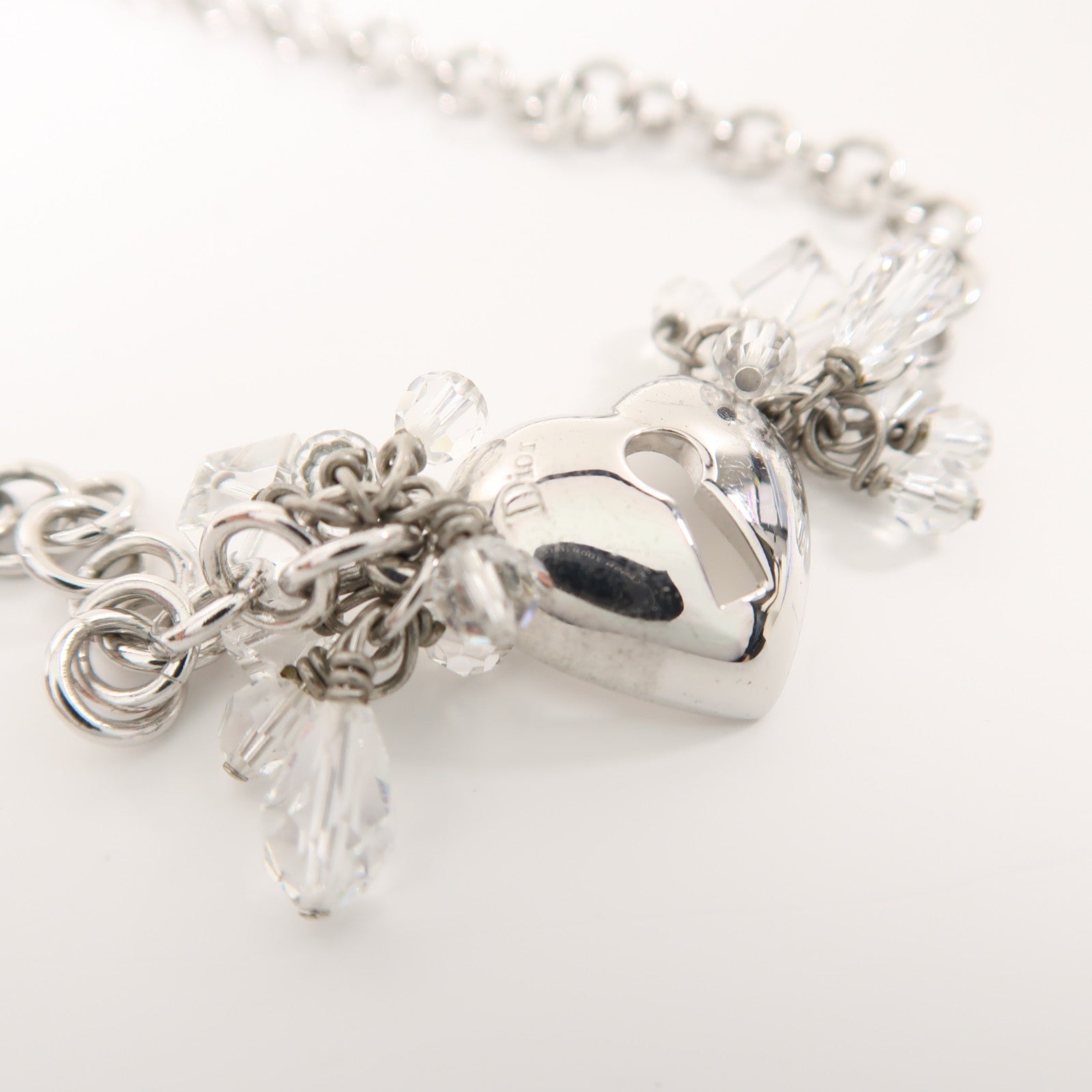 Dior PVC/金屬Necklace項鍊銀色