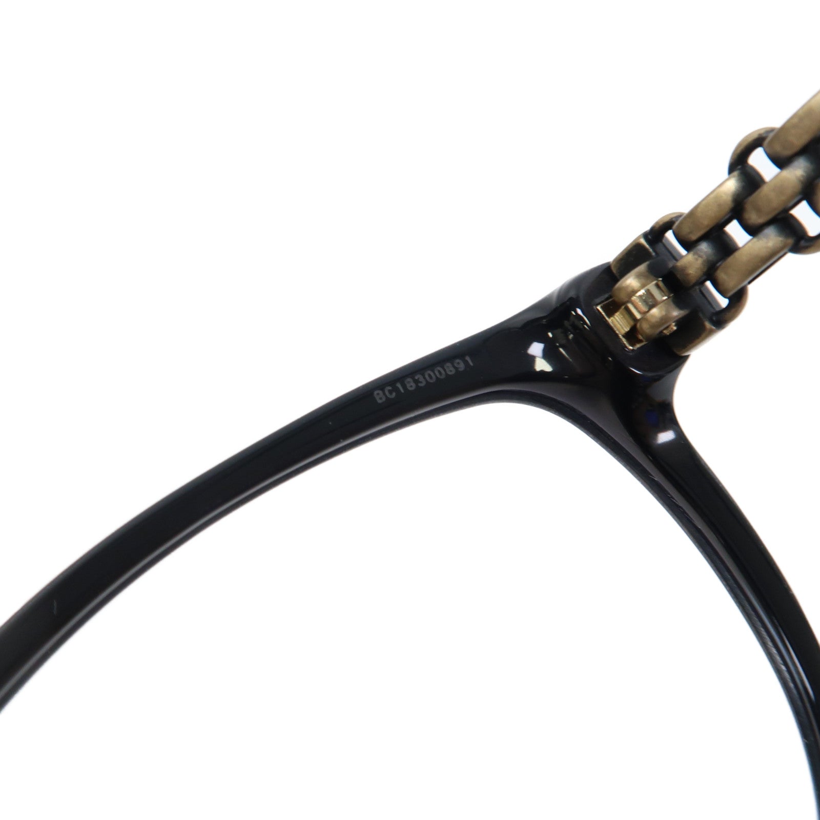 CHANEL PVC/金屬Sunglasses太陽眼鏡黑色
