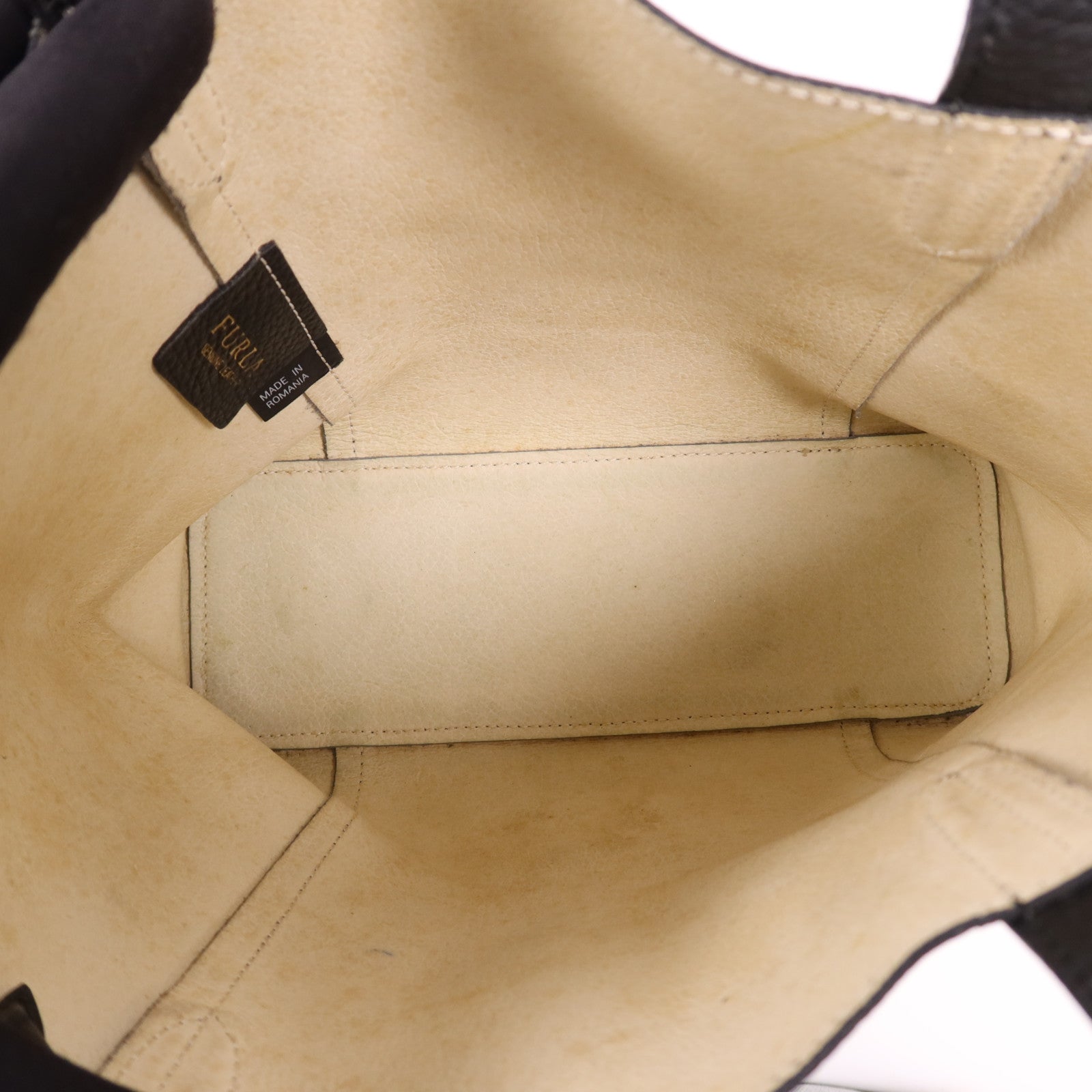 Furla 牛皮皮革Hand Bag金扣手挽袋