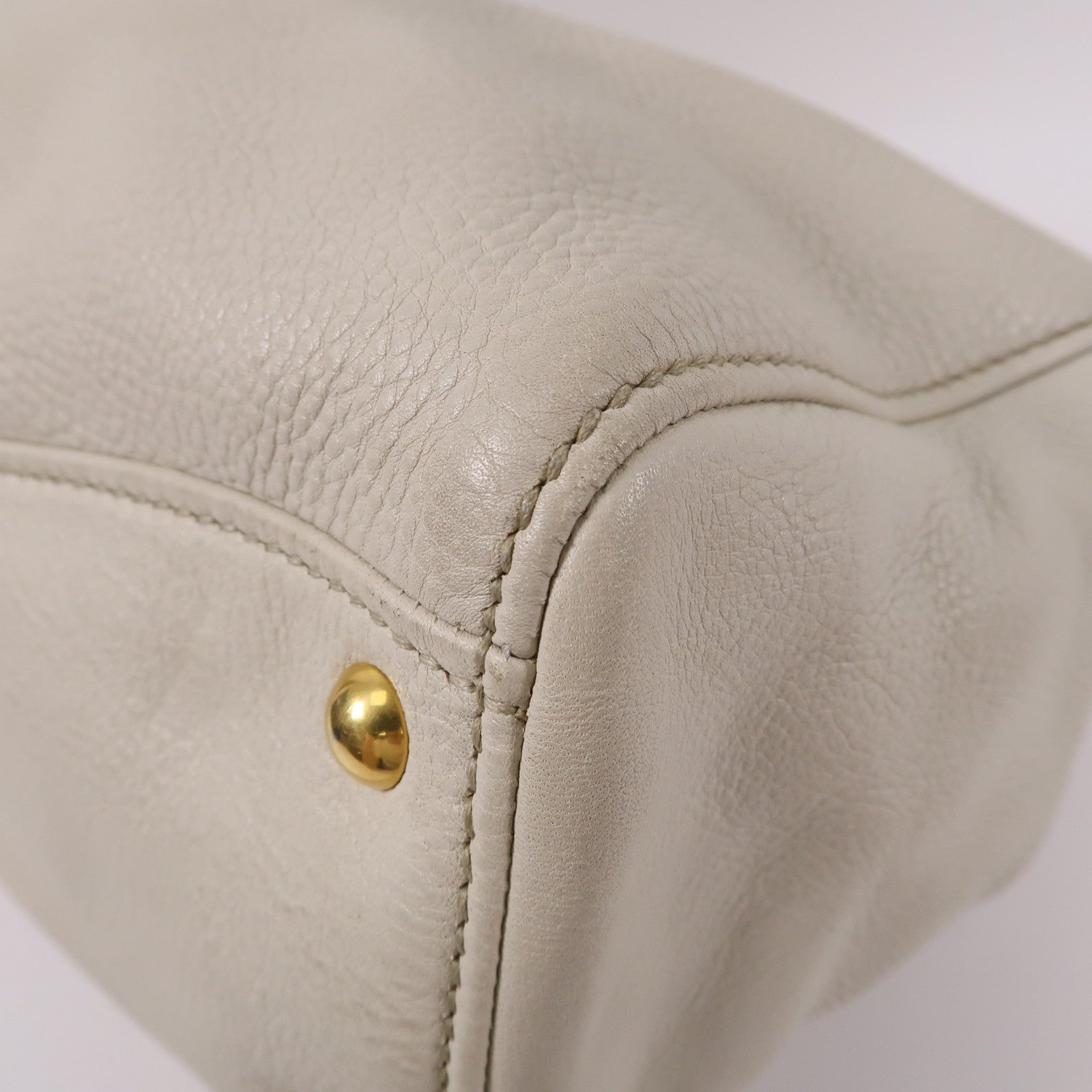 Miu Miu 牛皮皮革2 Way Shoulder手挽肩背兩用袋