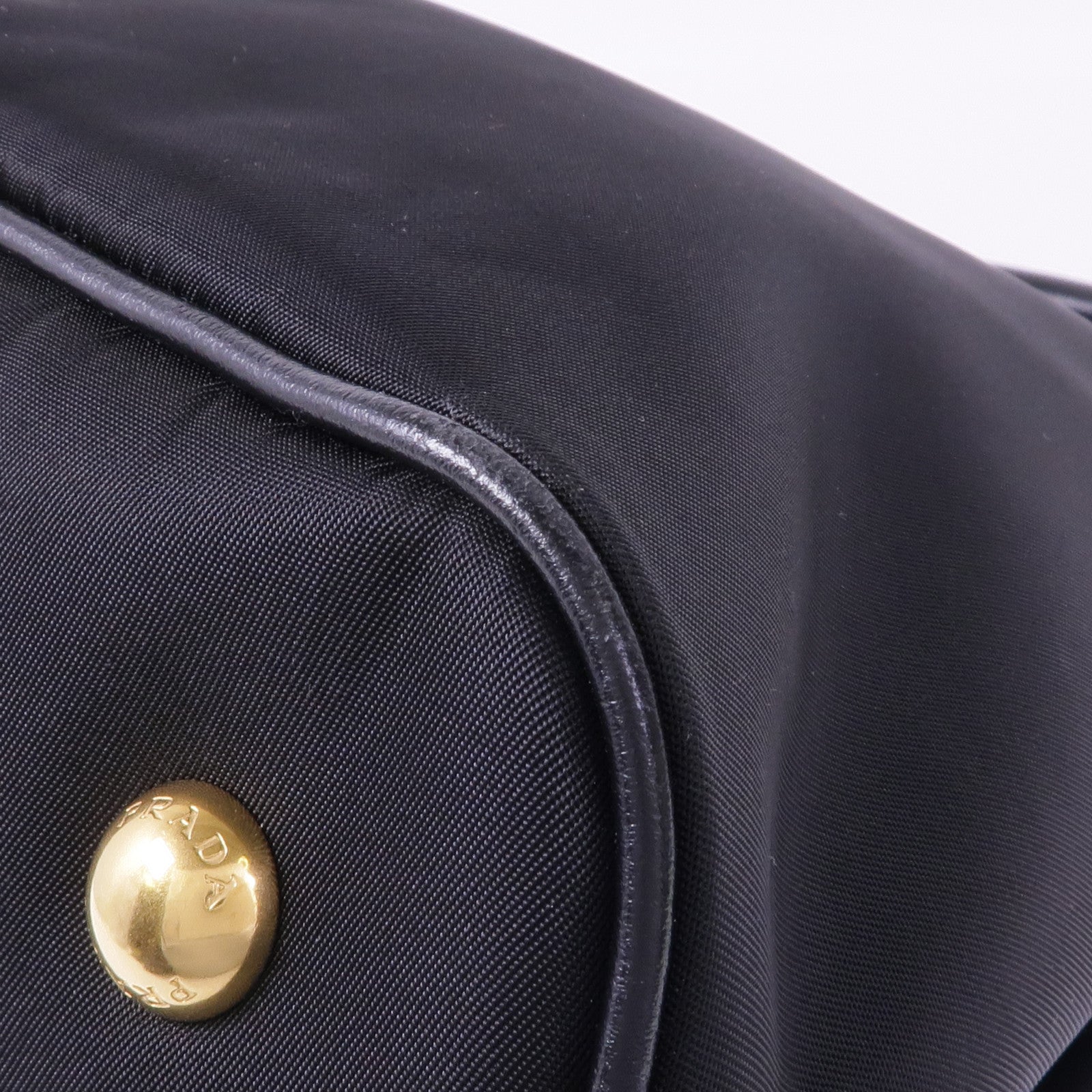 PRADA 尼龍2way Shoulder Bag金扣手挽肩背兩用袋