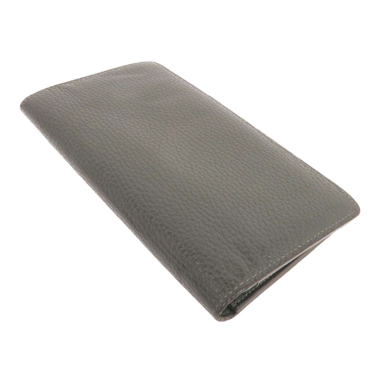 LOUIS VUITTON 牛皮皮革Brazza Long Wallet銀扣長錢包