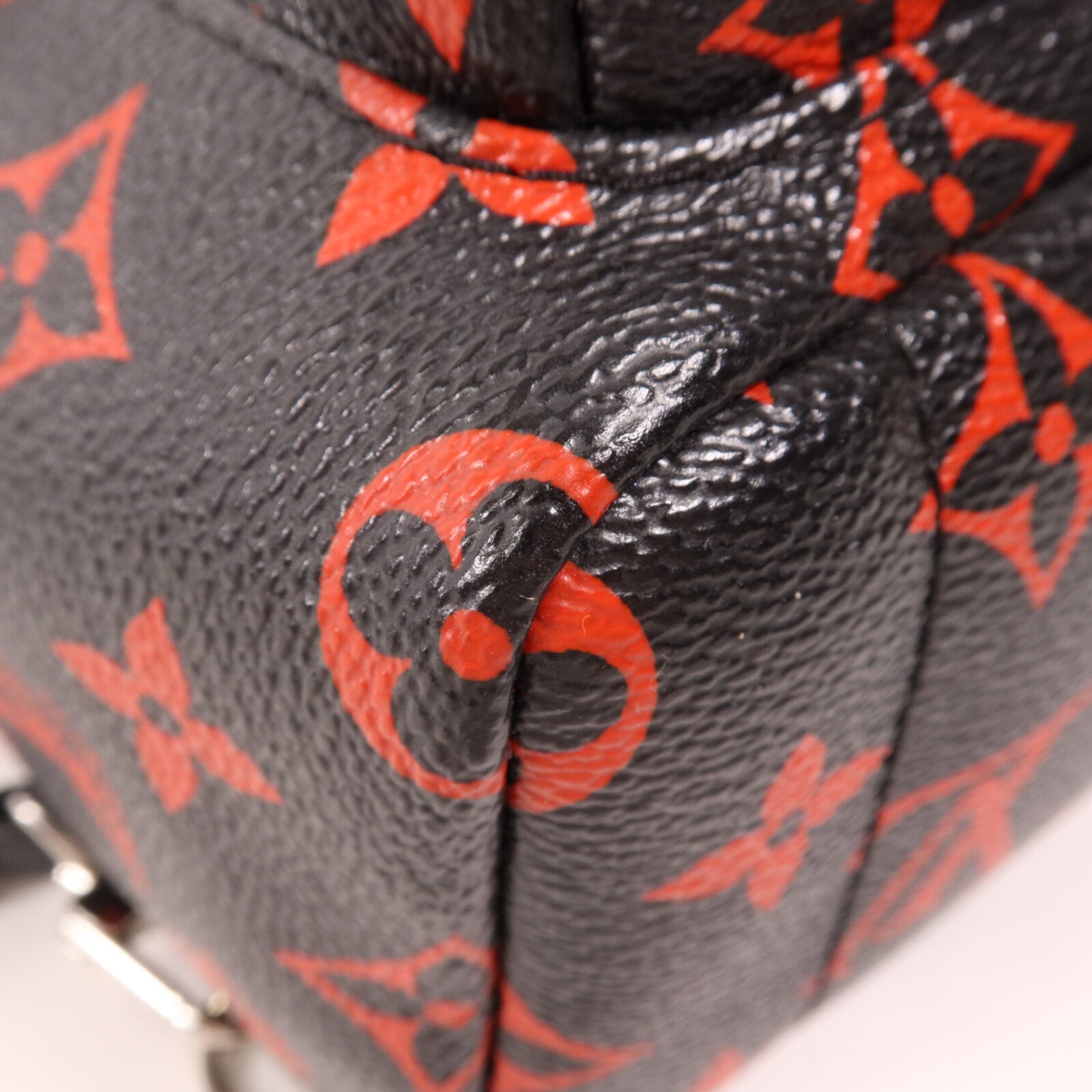 LOUIS VUITTON 【激減優惠】Monogram Palm Springs Mini銀扣背包