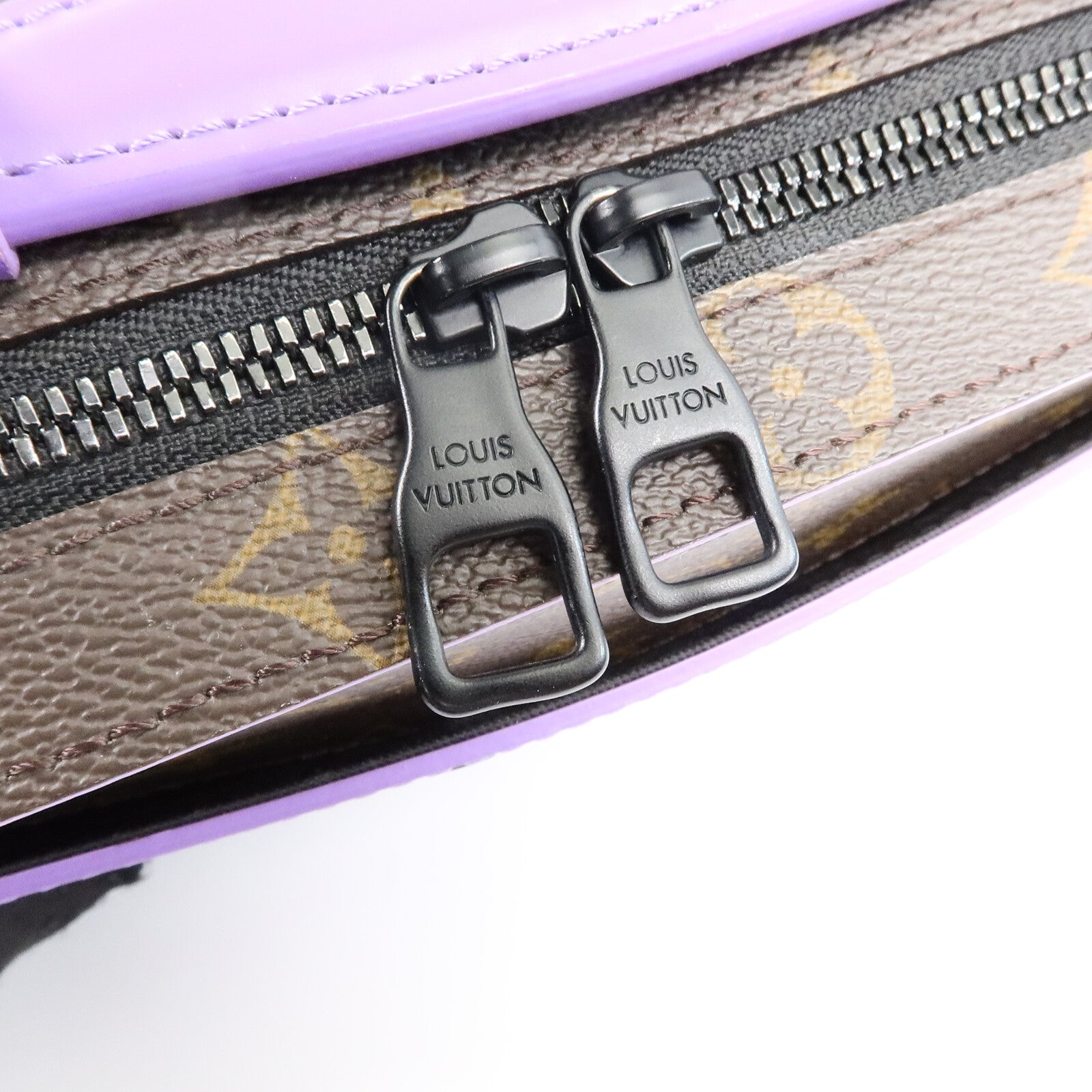 LOUIS VUITTON Monogram Macassar Handle Soft Trunk肩背袋