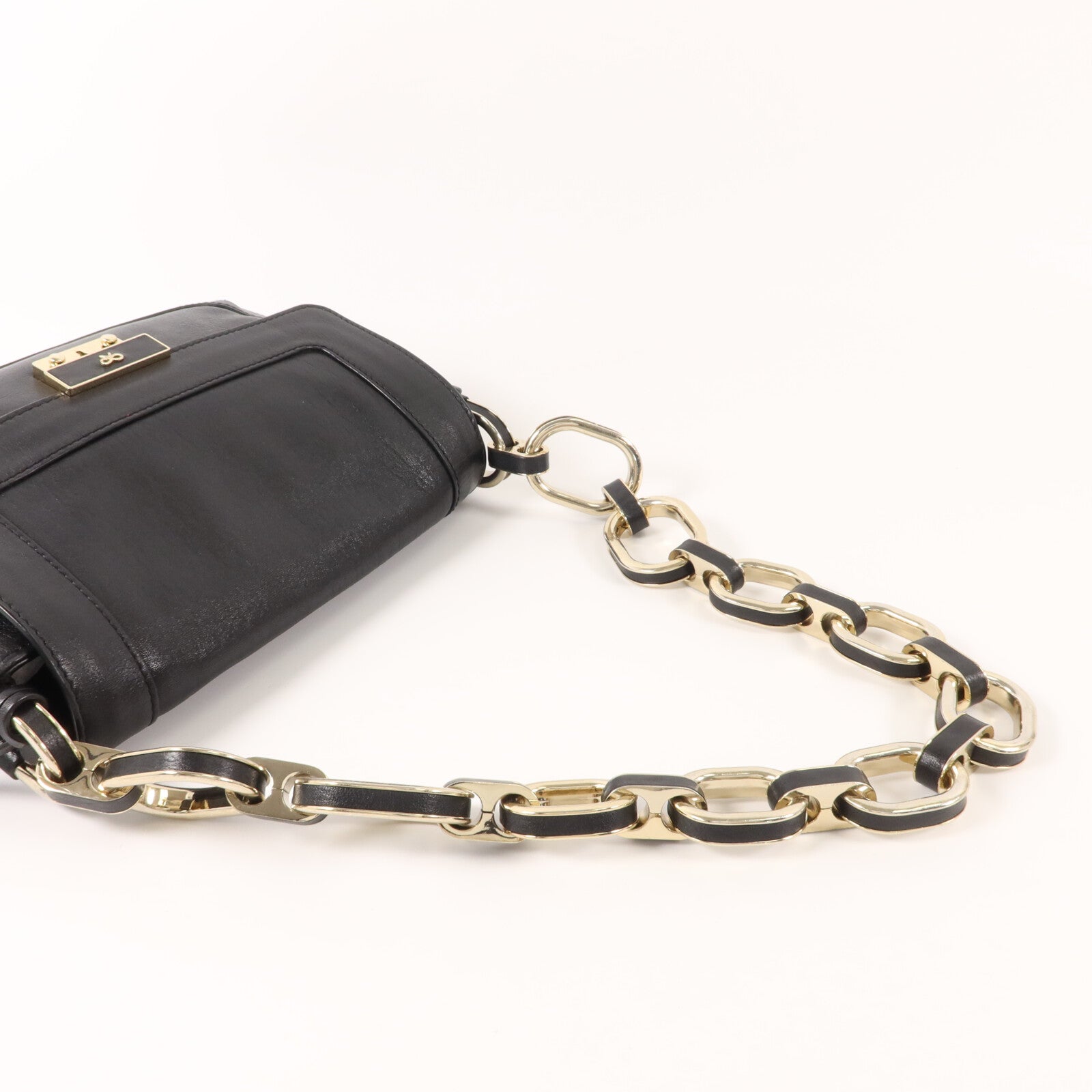 ANYA HINDMARCH 牛皮皮革Chain Shoulder鏈帶肩背袋