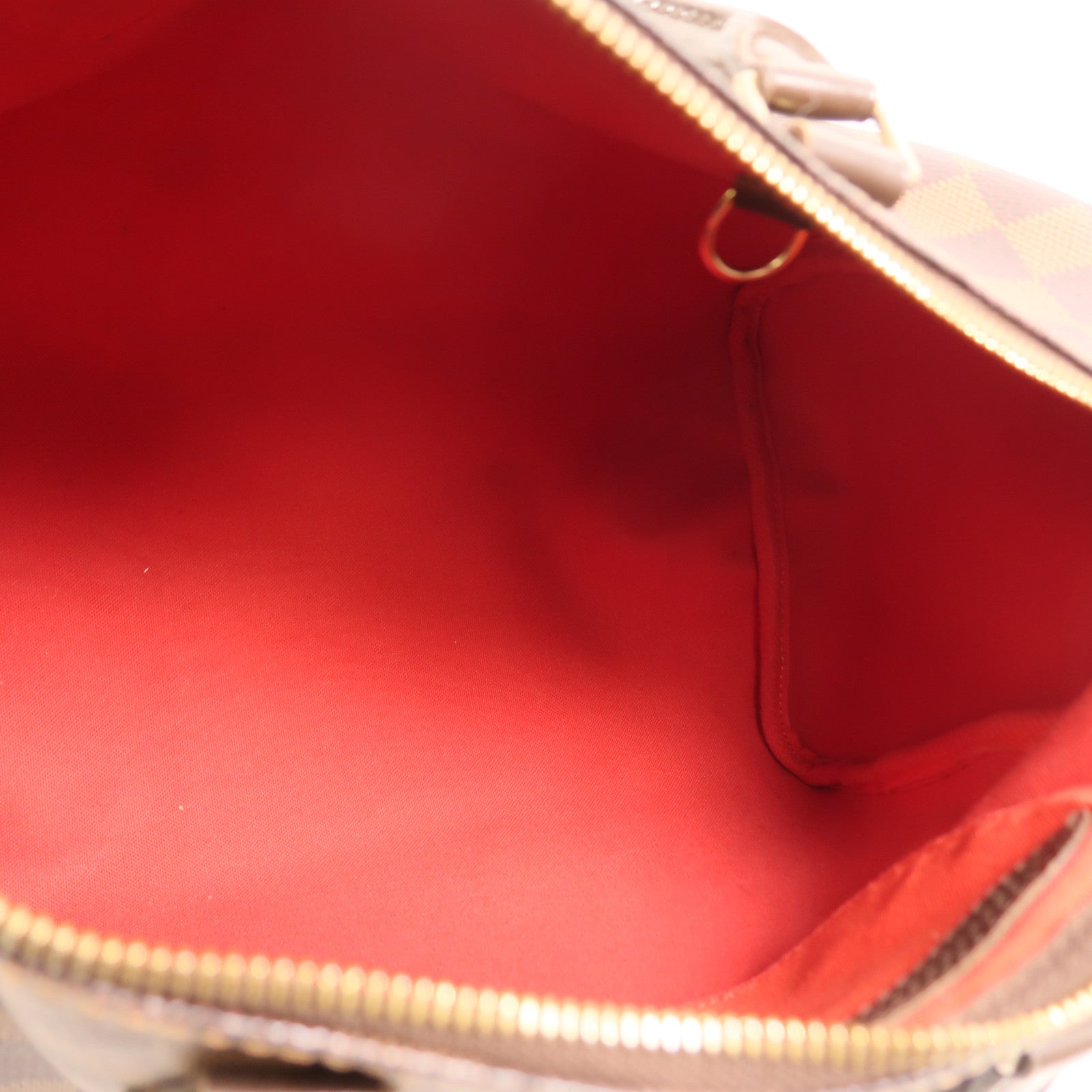 LOUIS VUITTON Damier Speedy 30金扣手挽袋