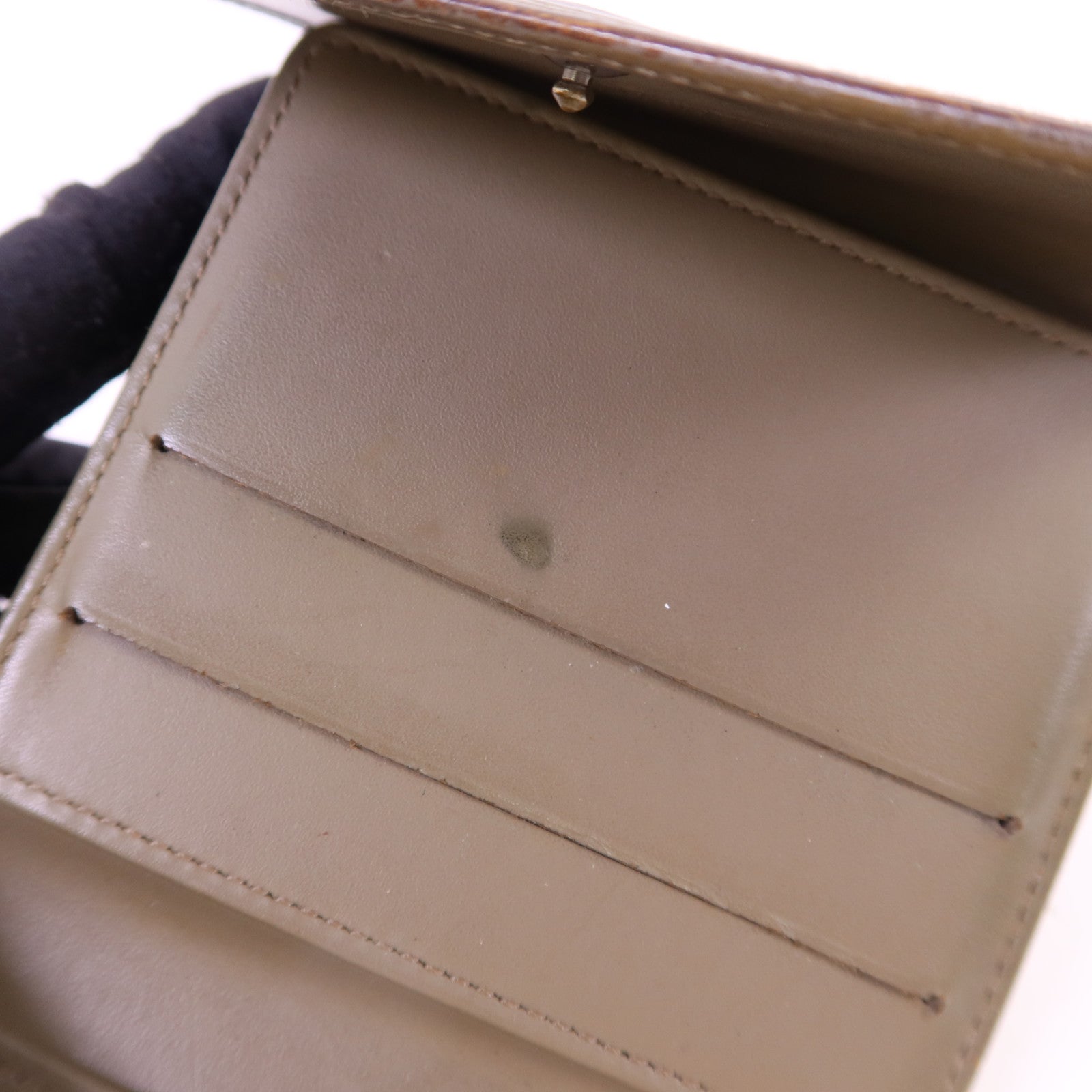 LOUIS VUITTON Epi Trifold Wallet金扣錢包