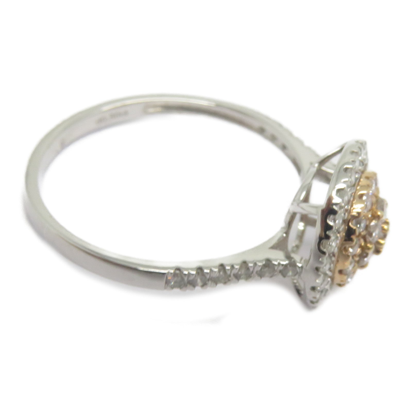 JEWELRY 【激減優惠】18K白金/玫瑰金Diamond Ring 0.50ct鑽石戒指US#7