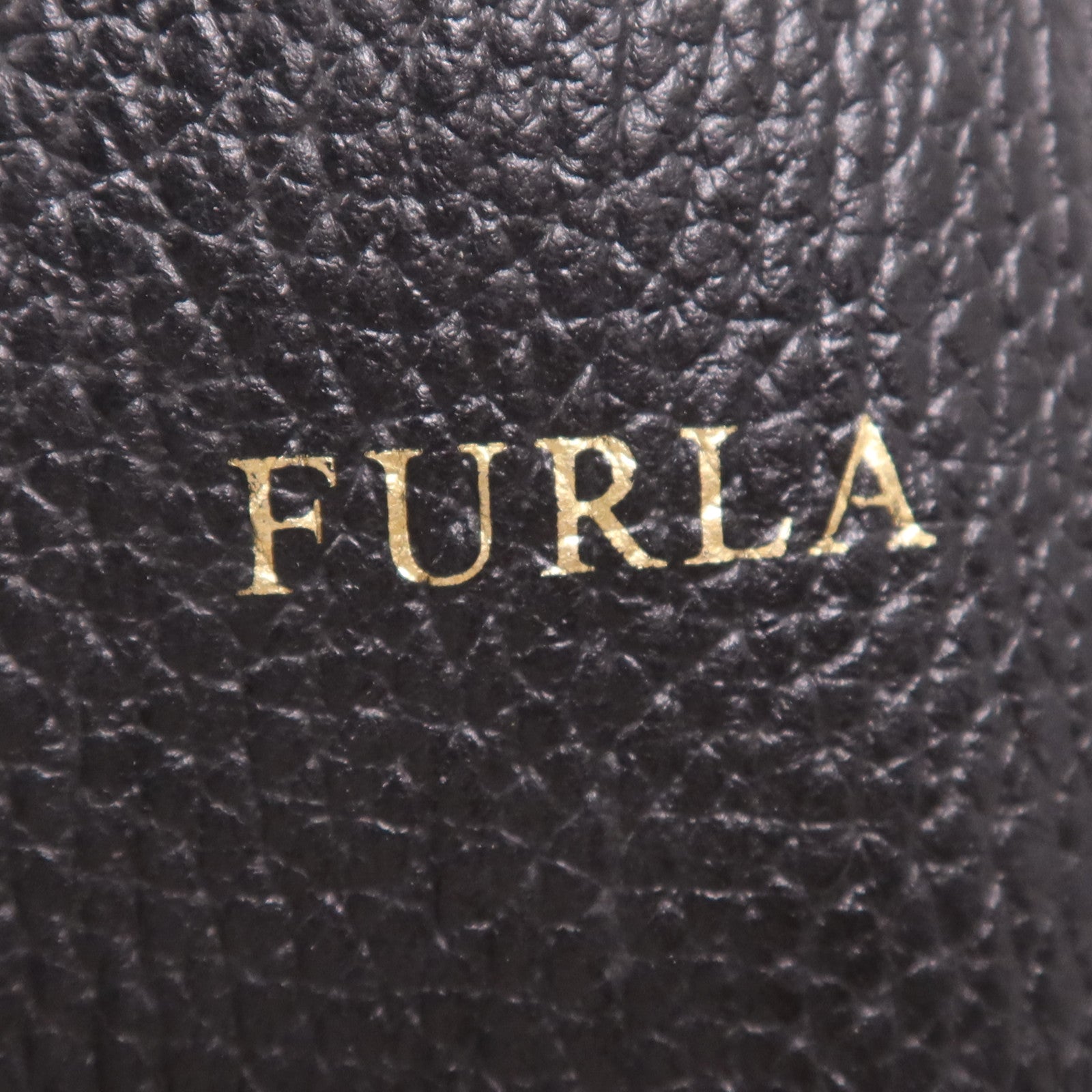Furla 牛皮皮革Hand Bag金扣手挽袋