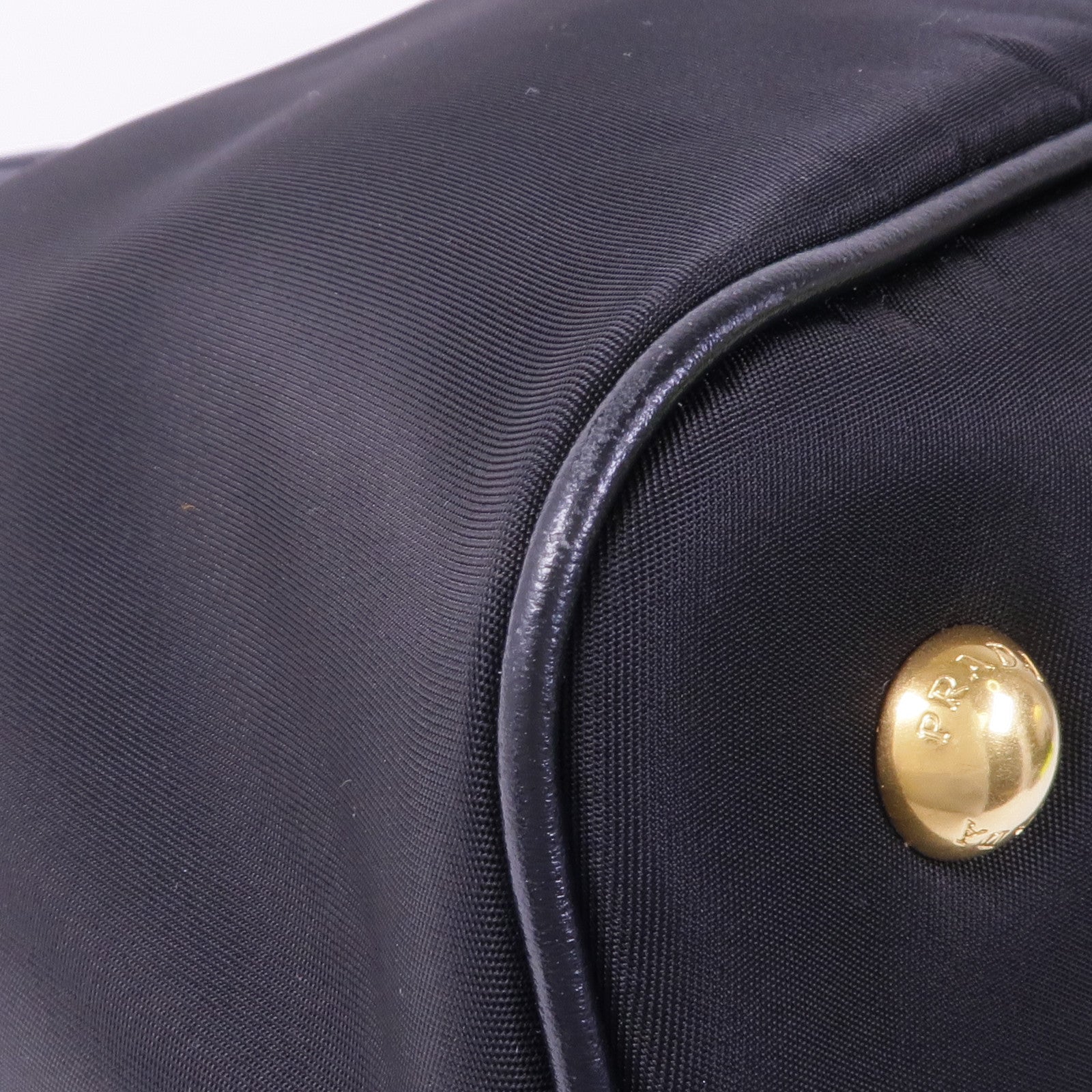 PRADA 尼龍2way Shoulder Bag金扣手挽肩背兩用袋