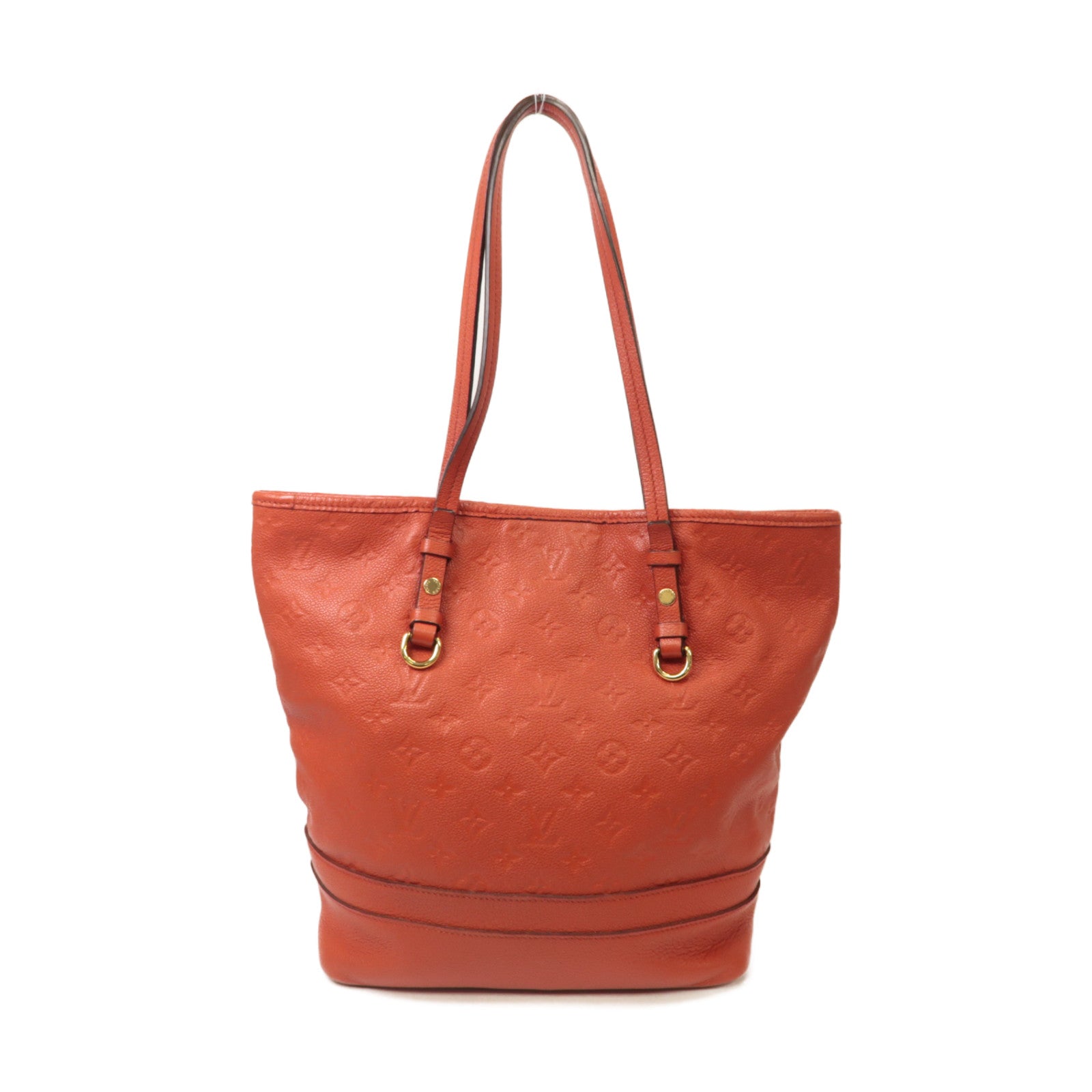 LOUIS VUITTON 【激減優惠】Monogram Empreinte Citadine PM金扣肩背袋紅色