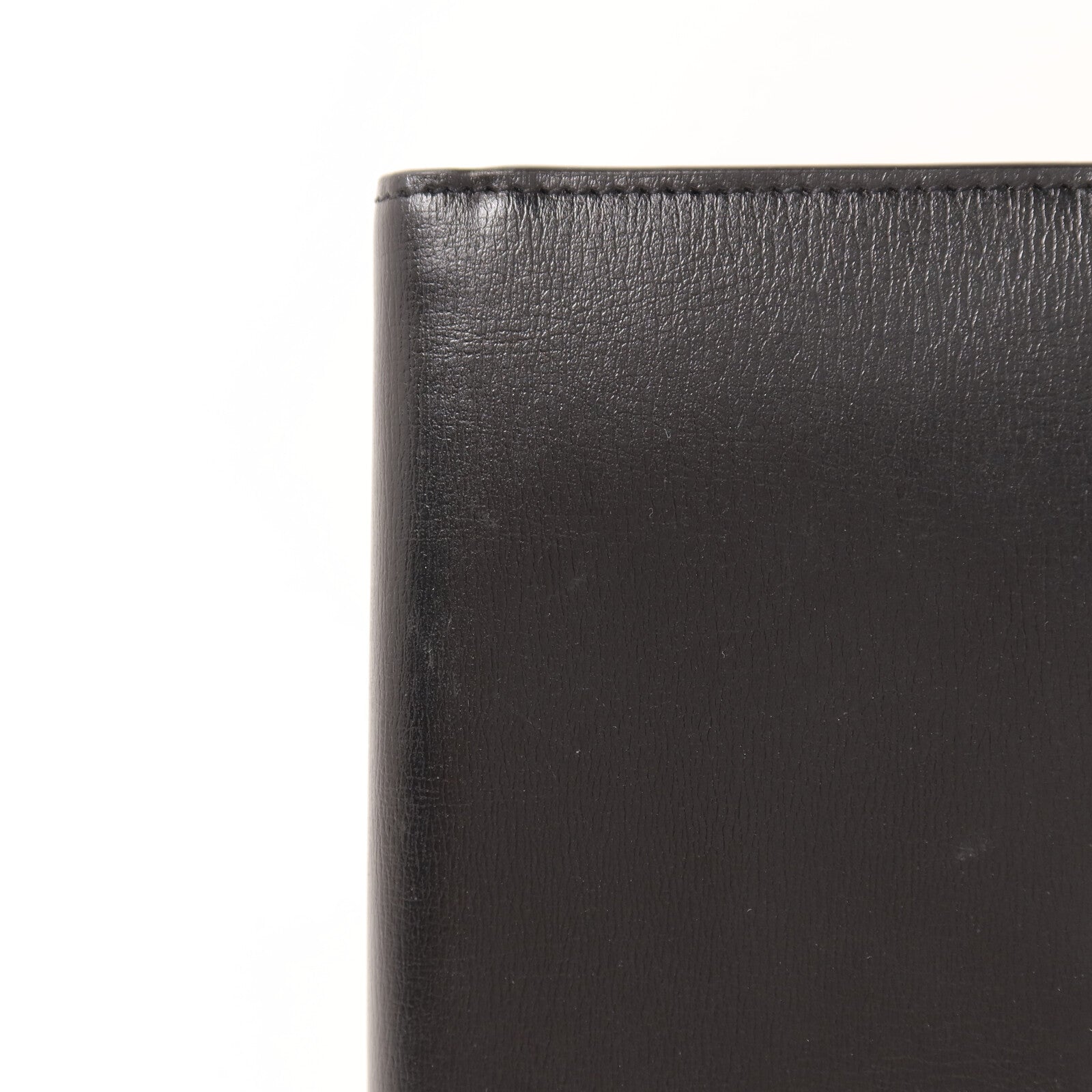 SAINT LAURENT 牛皮皮革Wallet銀扣錢包