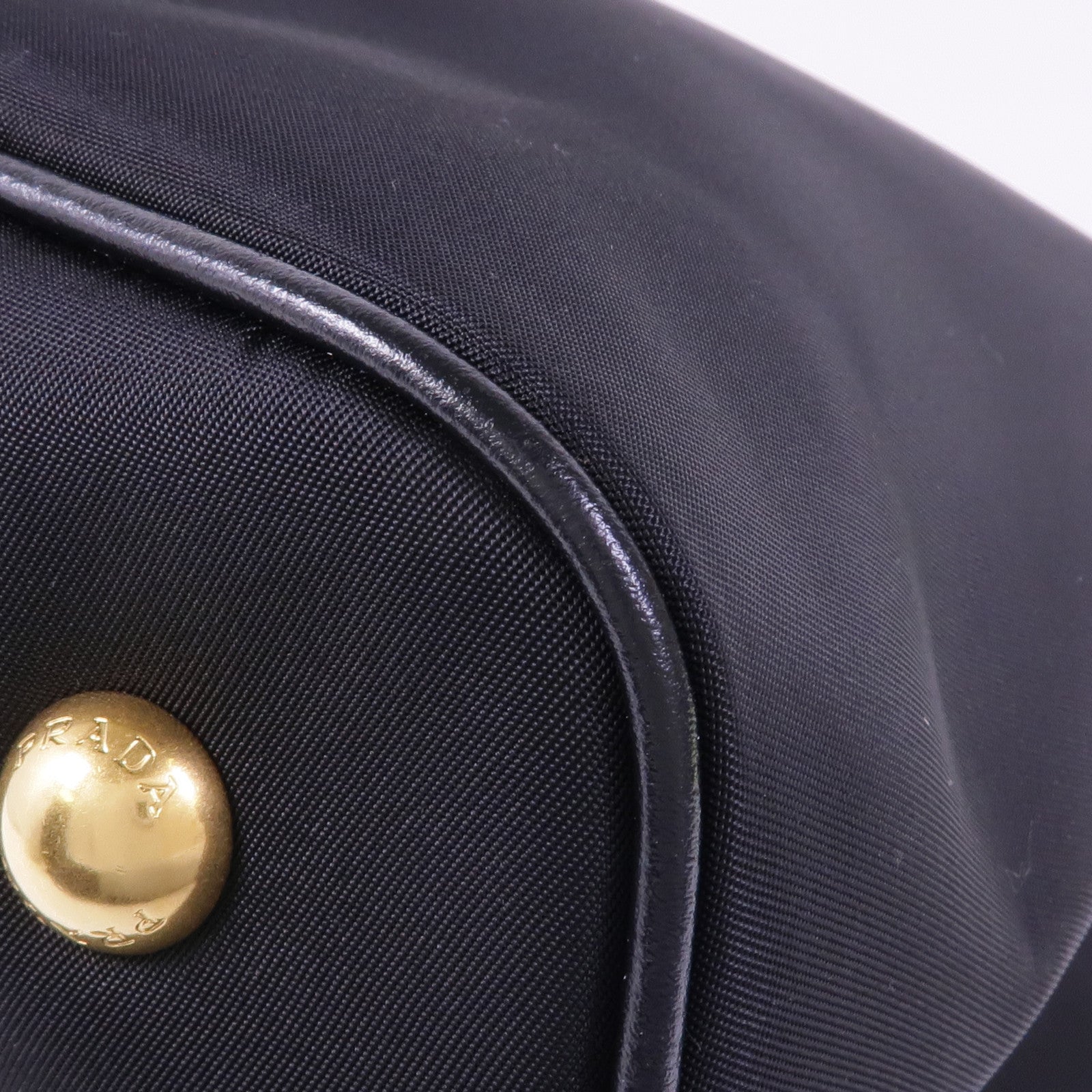 PRADA 尼龍2way Shoulder Bag金扣手挽肩背兩用袋