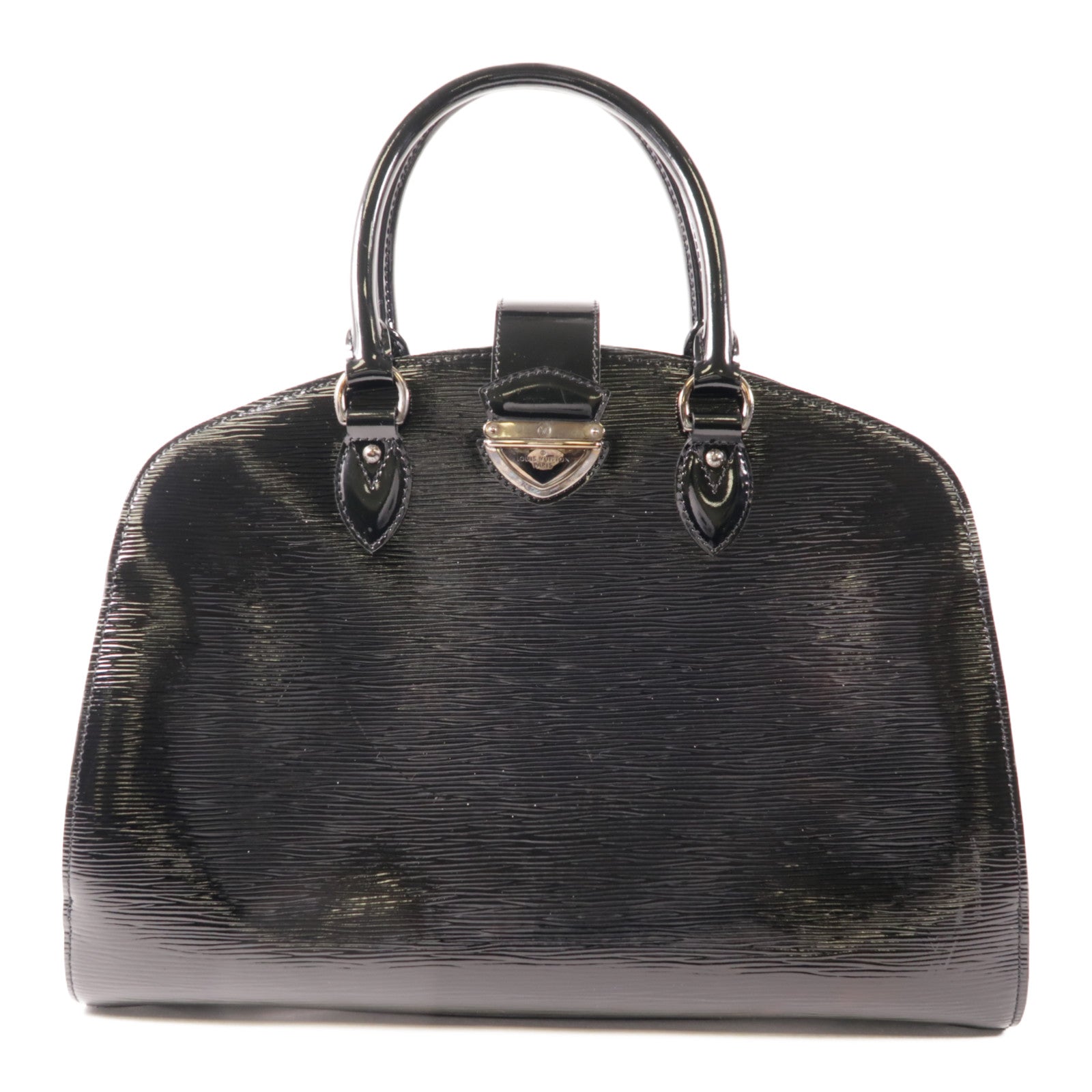 LOUIS VUITTON Epi Pont Neuf GM銀扣手挽袋