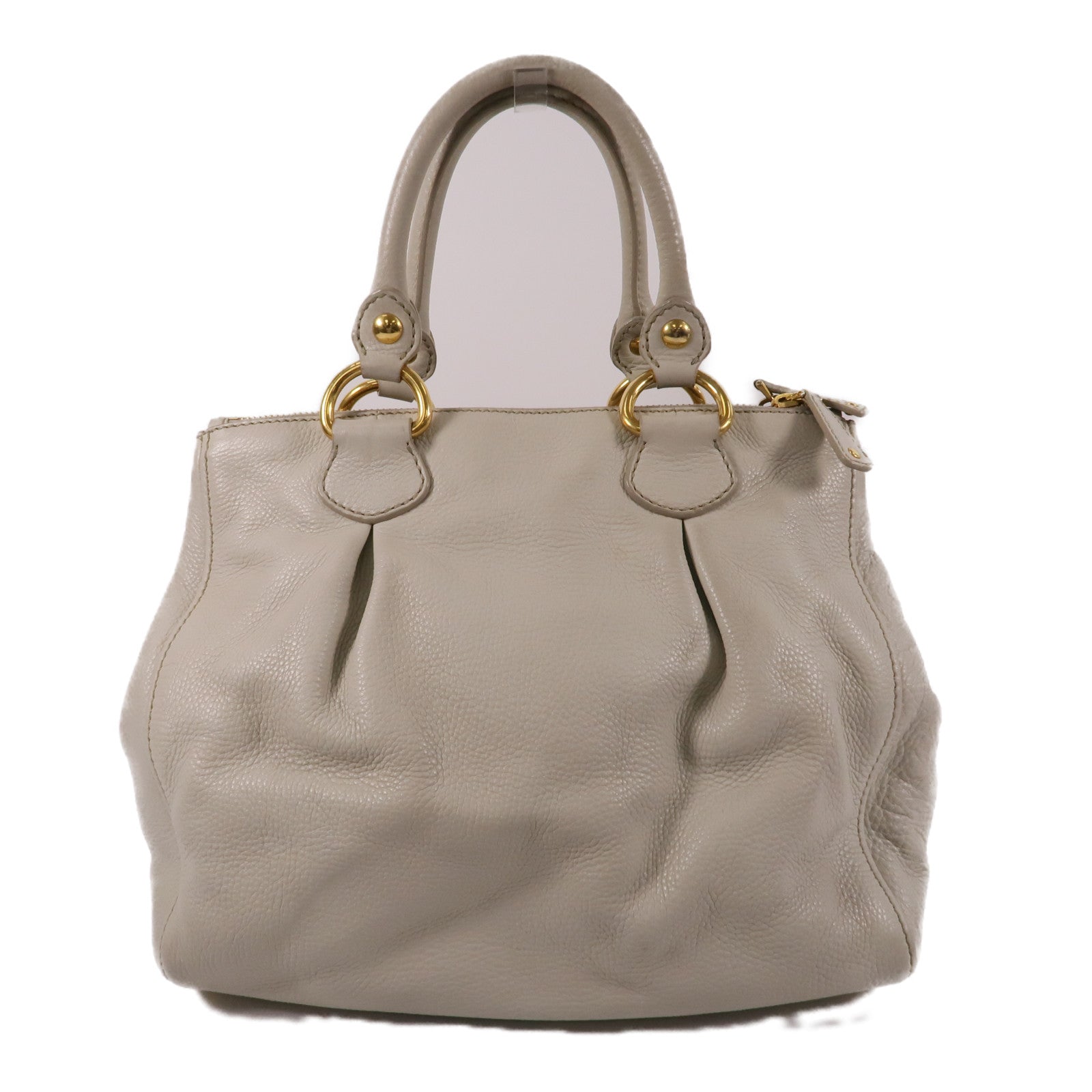 Miu Miu 牛皮皮革2 Way Shoulder手挽肩背兩用袋