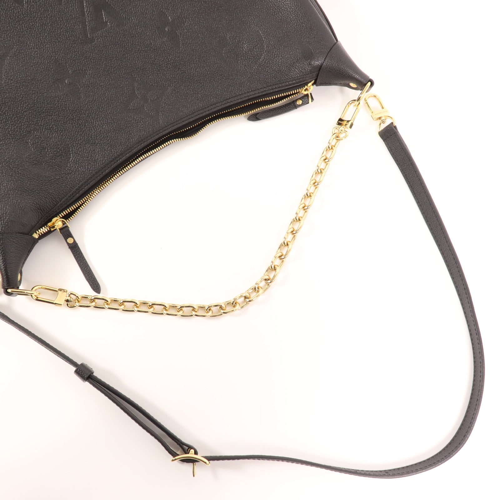 LOUIS VUITTON Monogram Empreinte Loop Hobo金扣手挽肩背兩用袋