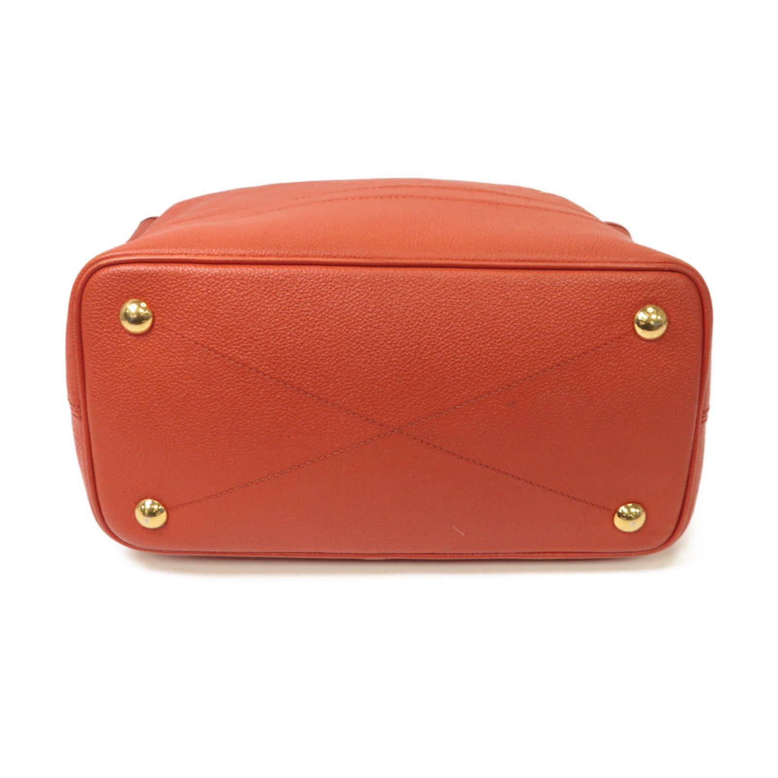 LOUIS VUITTON 【激減優惠】Monogram Empreinte Citadine PM金扣肩背袋紅色