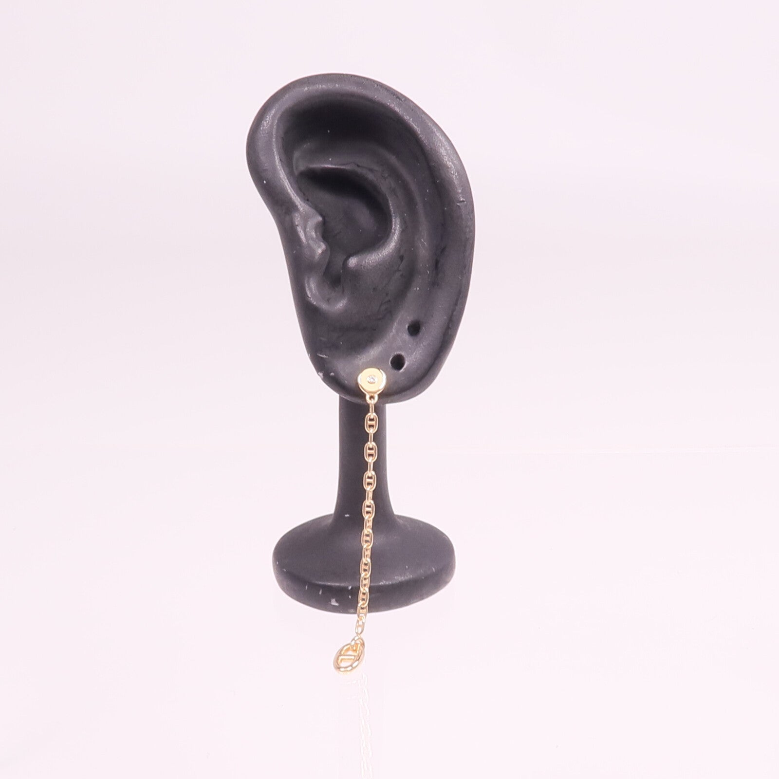 HERMES 18K玫瑰金New Farandole Drop Earrings鑽石耳環