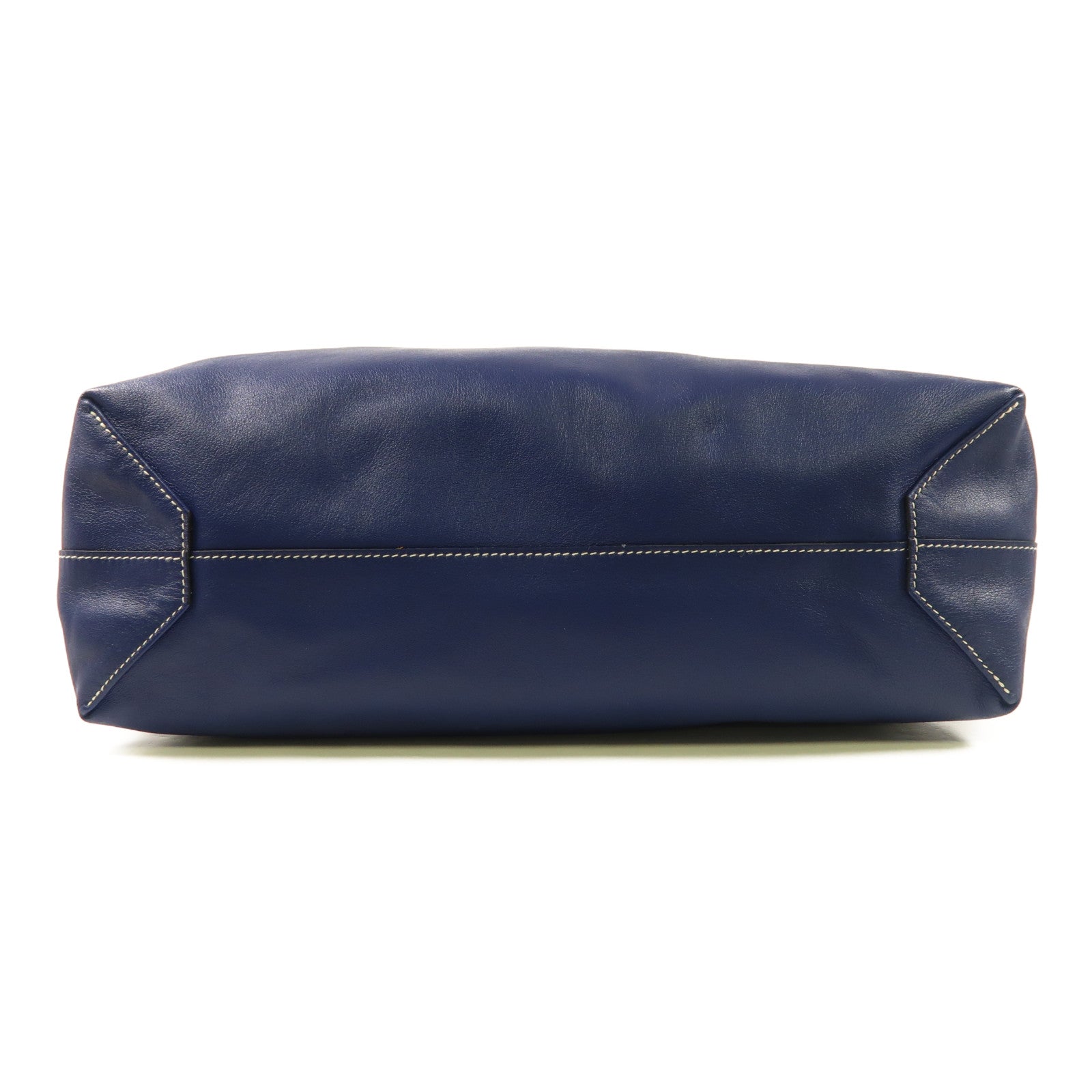 HERMES Swift皮革Double Sens肩背袋/手挽袋Bleu Hydra