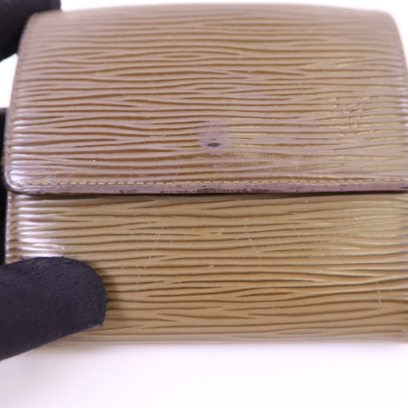 LOUIS VUITTON Epi Trifold Wallet金扣錢包