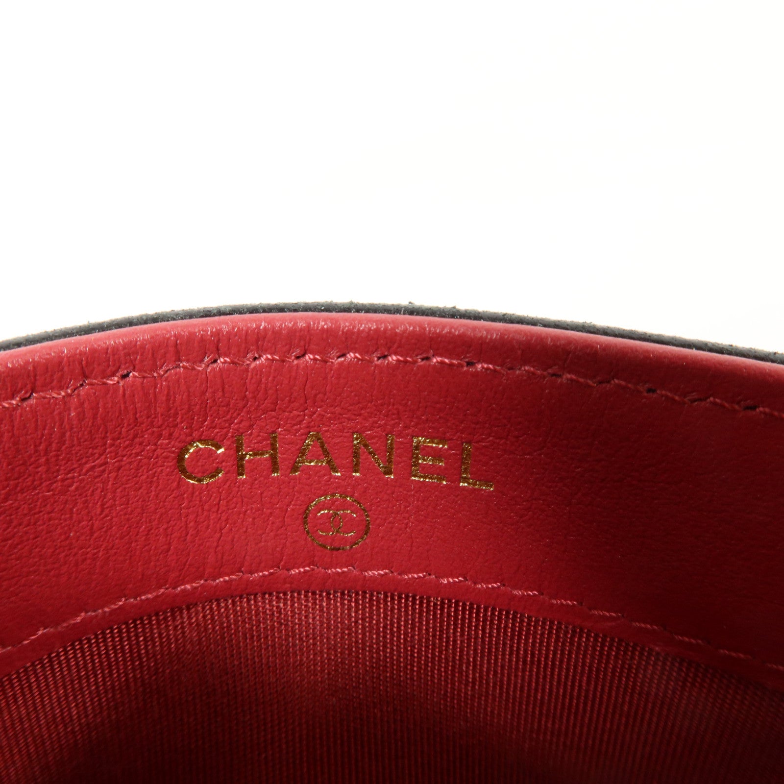 CHANEL 羊皮皮革Chanel 19卡片套
