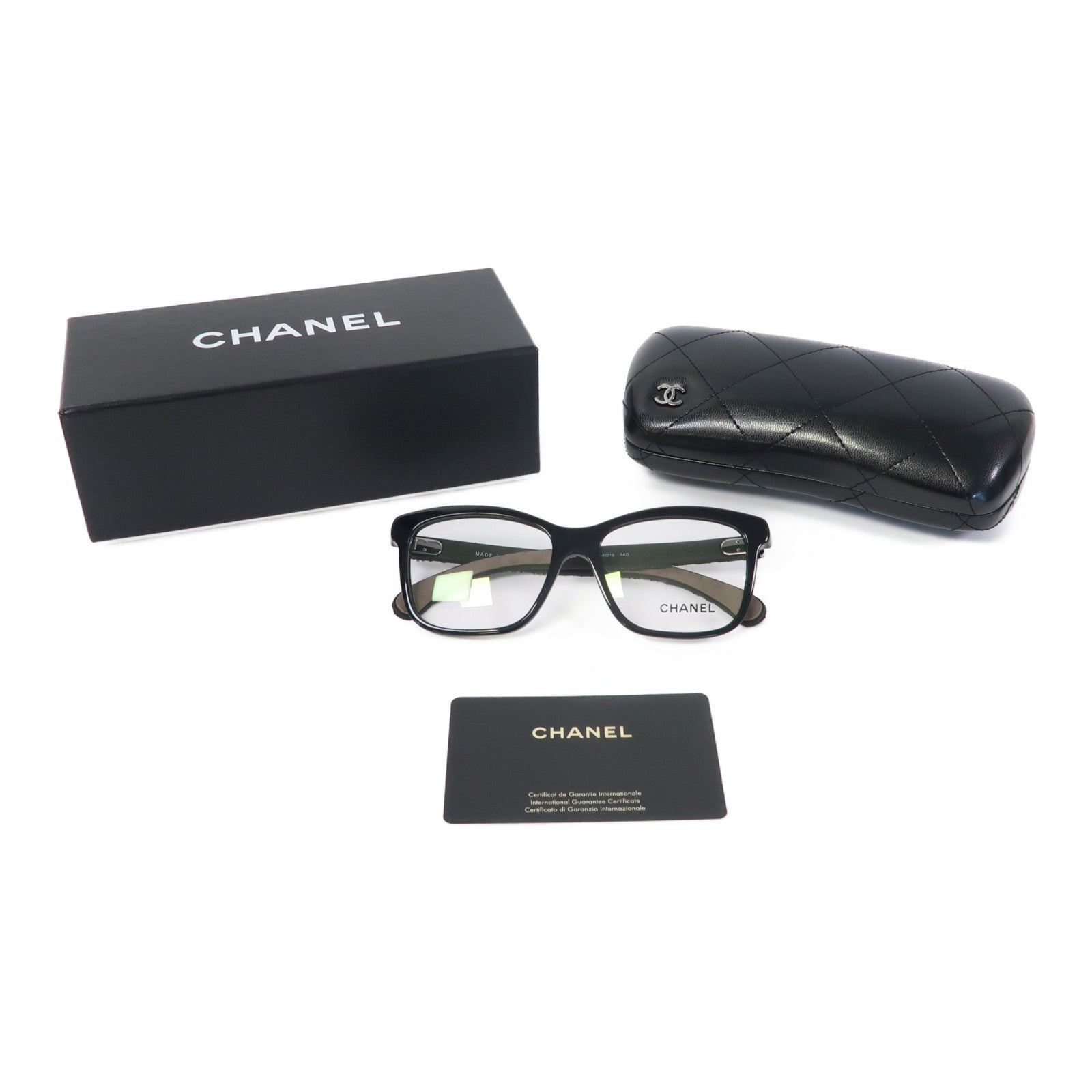 CHANEL PVC Sunglasses太陽眼鏡黑色