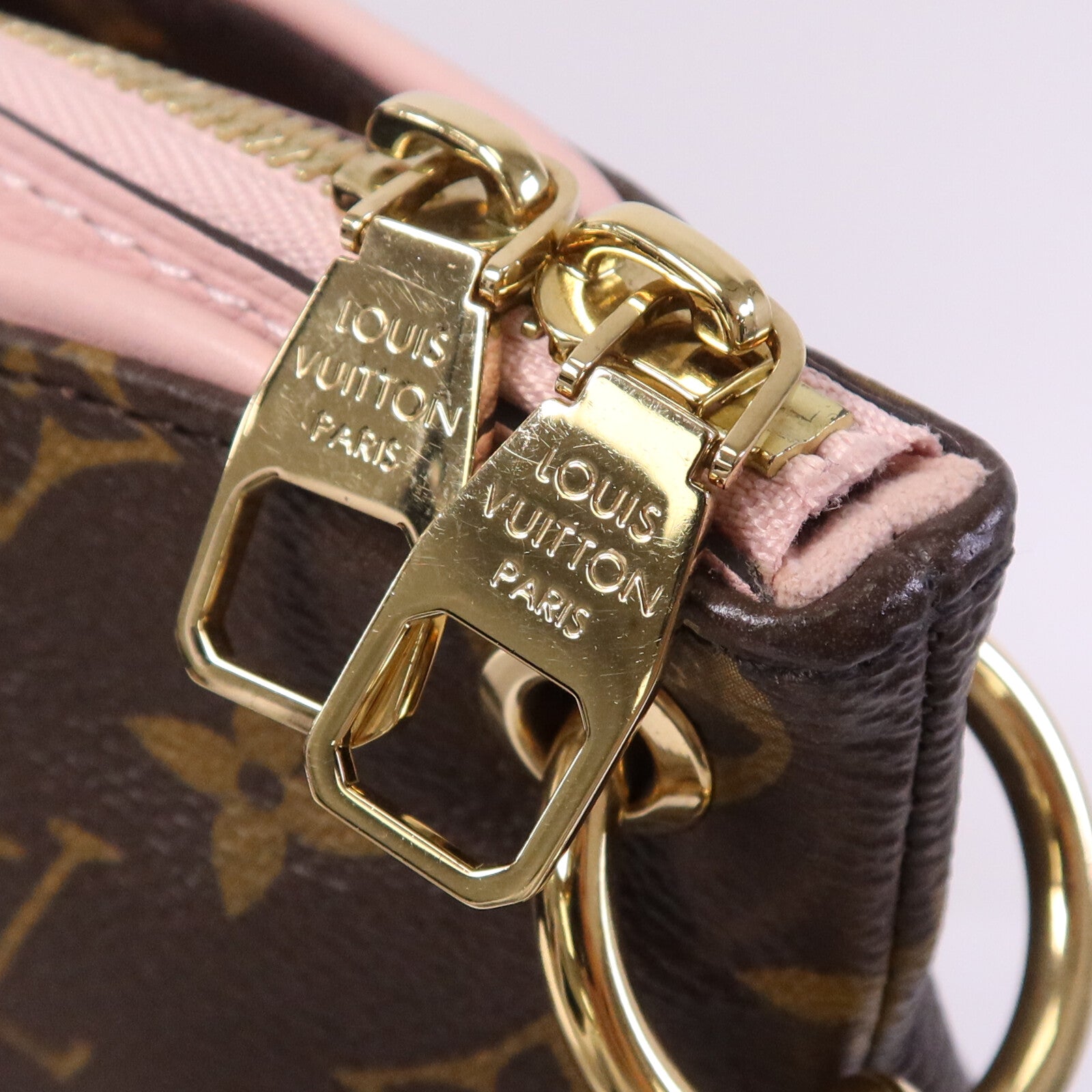 LOUIS VUITTON Monogram Pallas MM金扣手挽肩背兩用袋