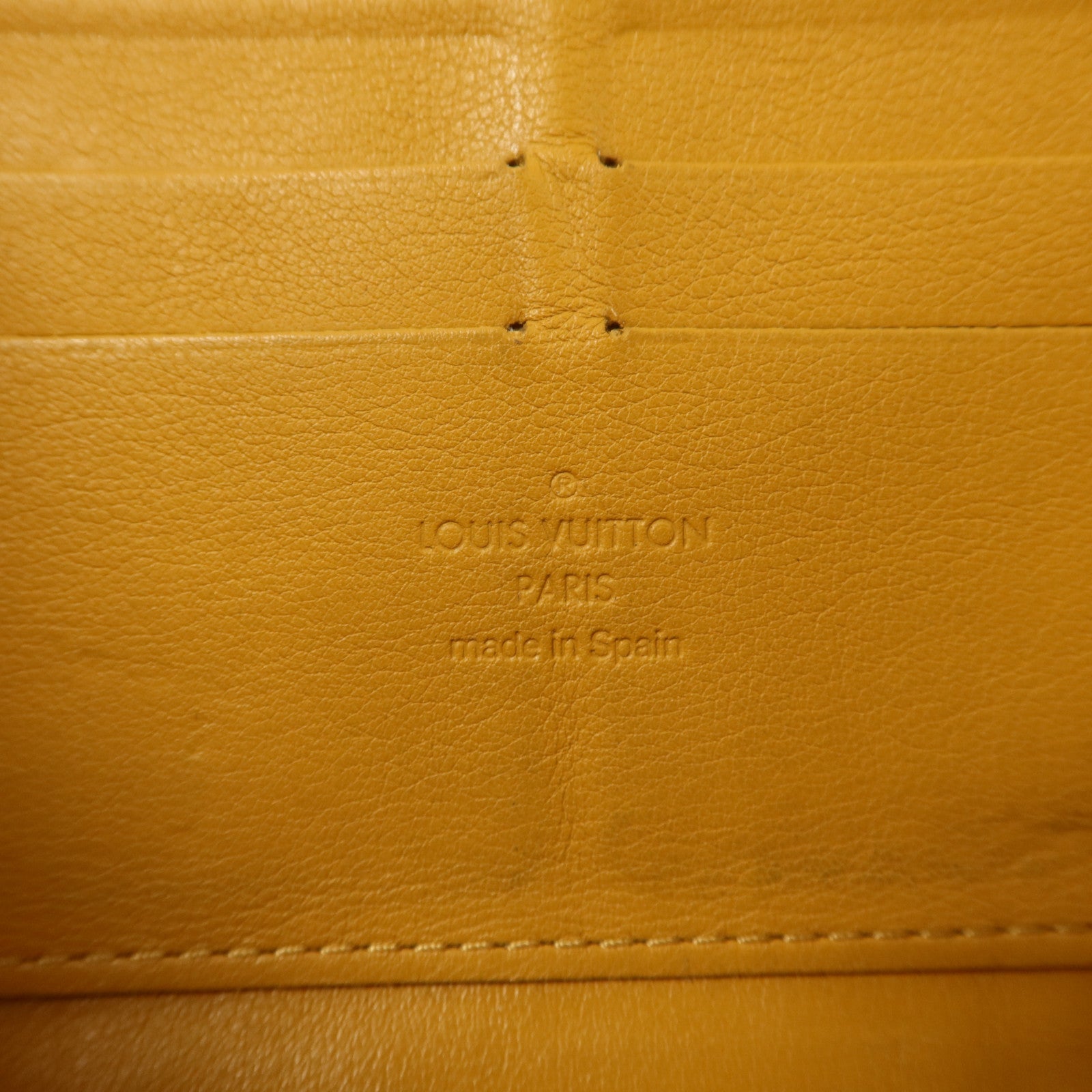 LOUIS VUITTON Monogram Denim Zippy Wallet金扣長錢包