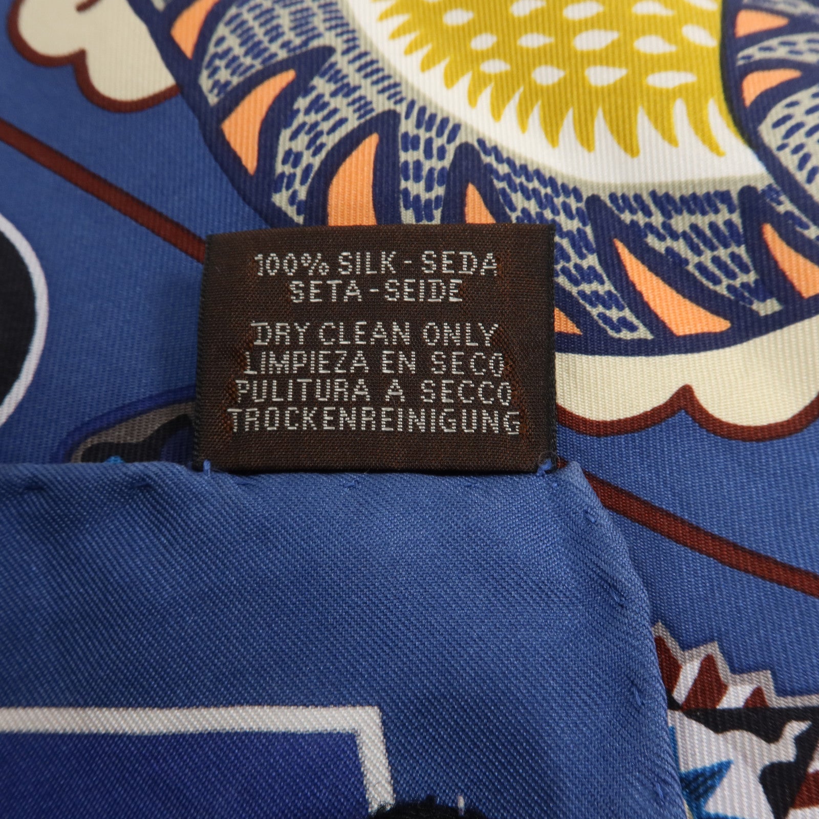 HERMES 絲質Scarf 90X90絲巾