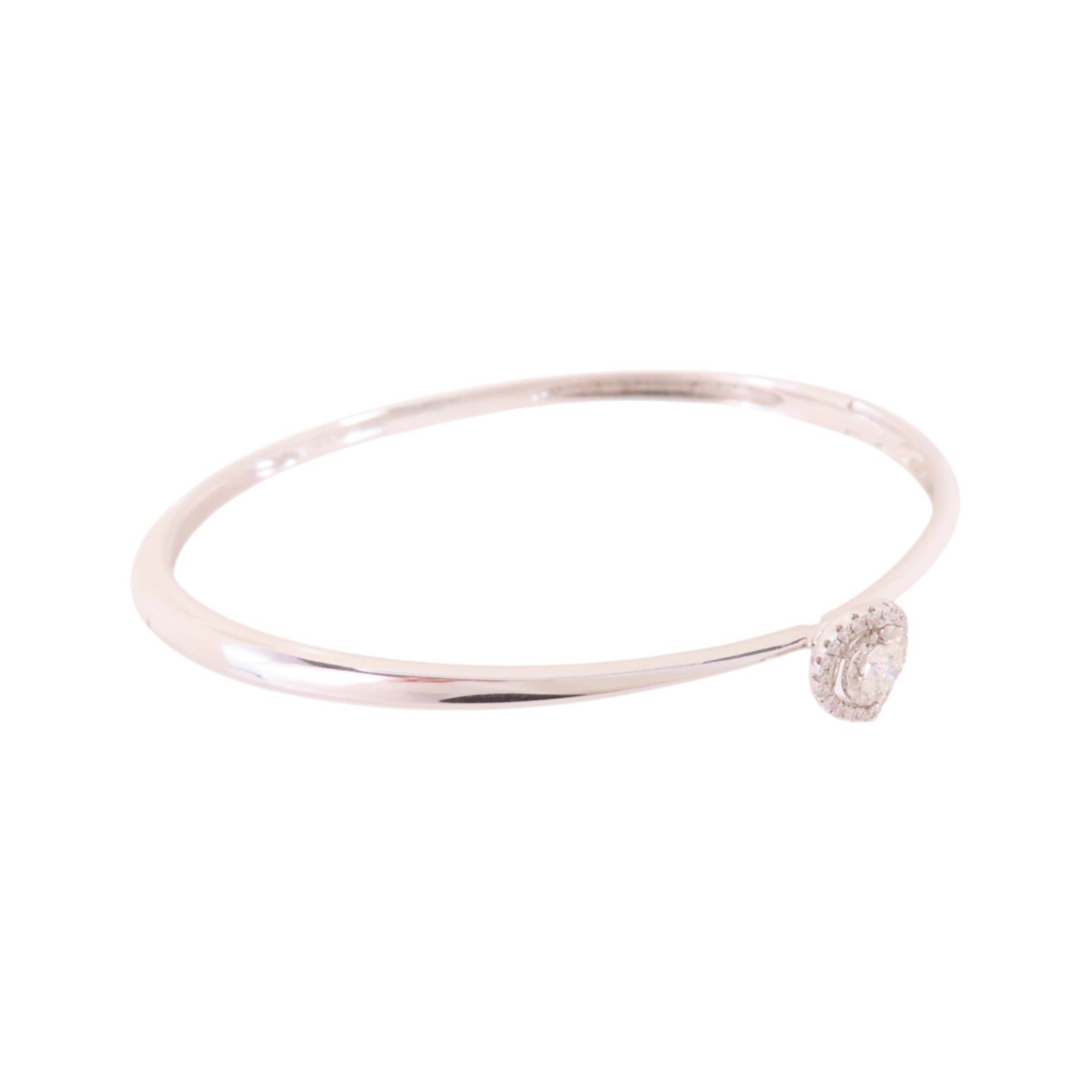 JEWELRY 【激減優惠】18K白金/鑽石Diamond Bangle手鐲